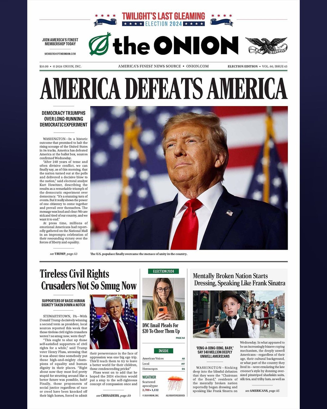 What on earth is going on with the onion?