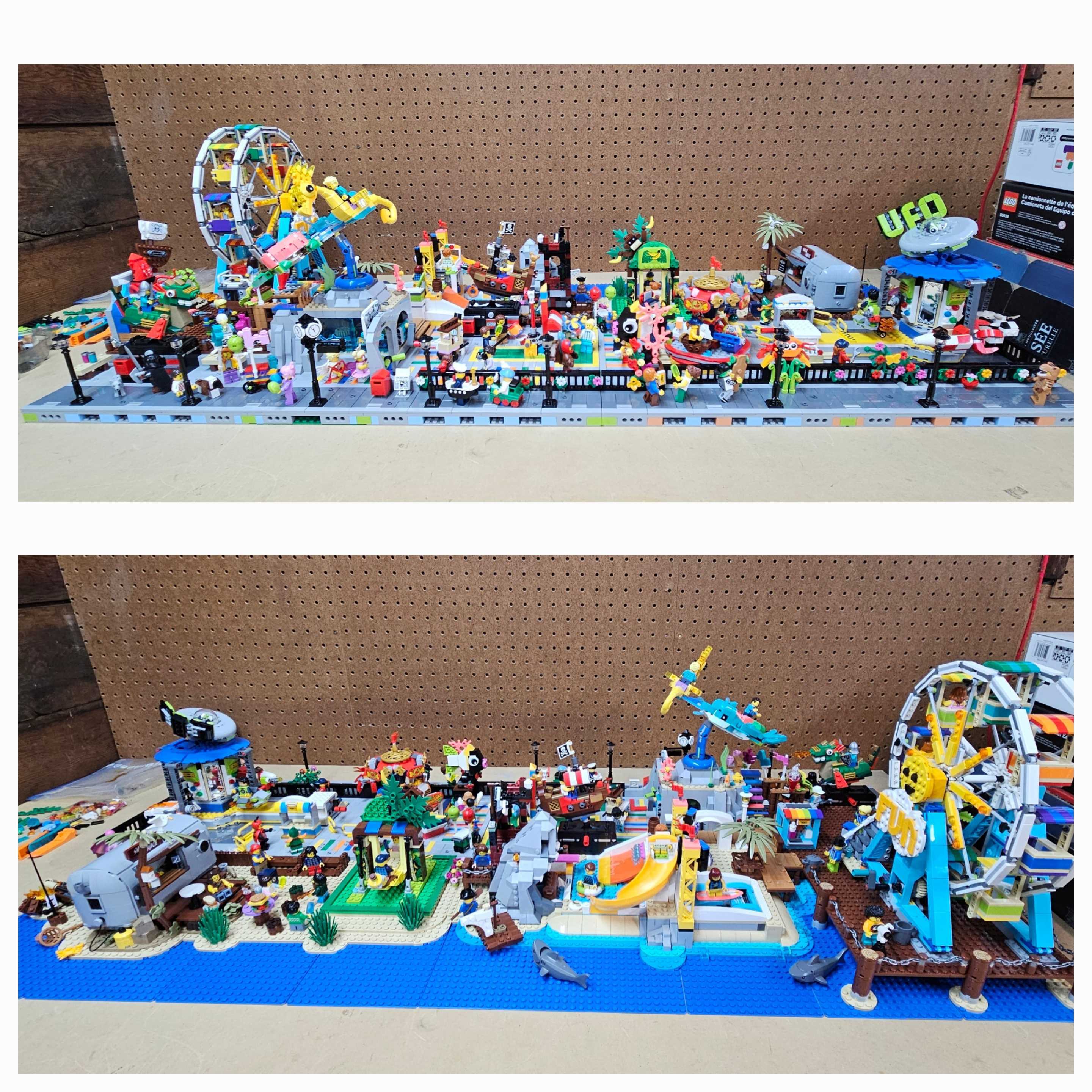 Check Out My Epic Lego Amusement Park Creation!