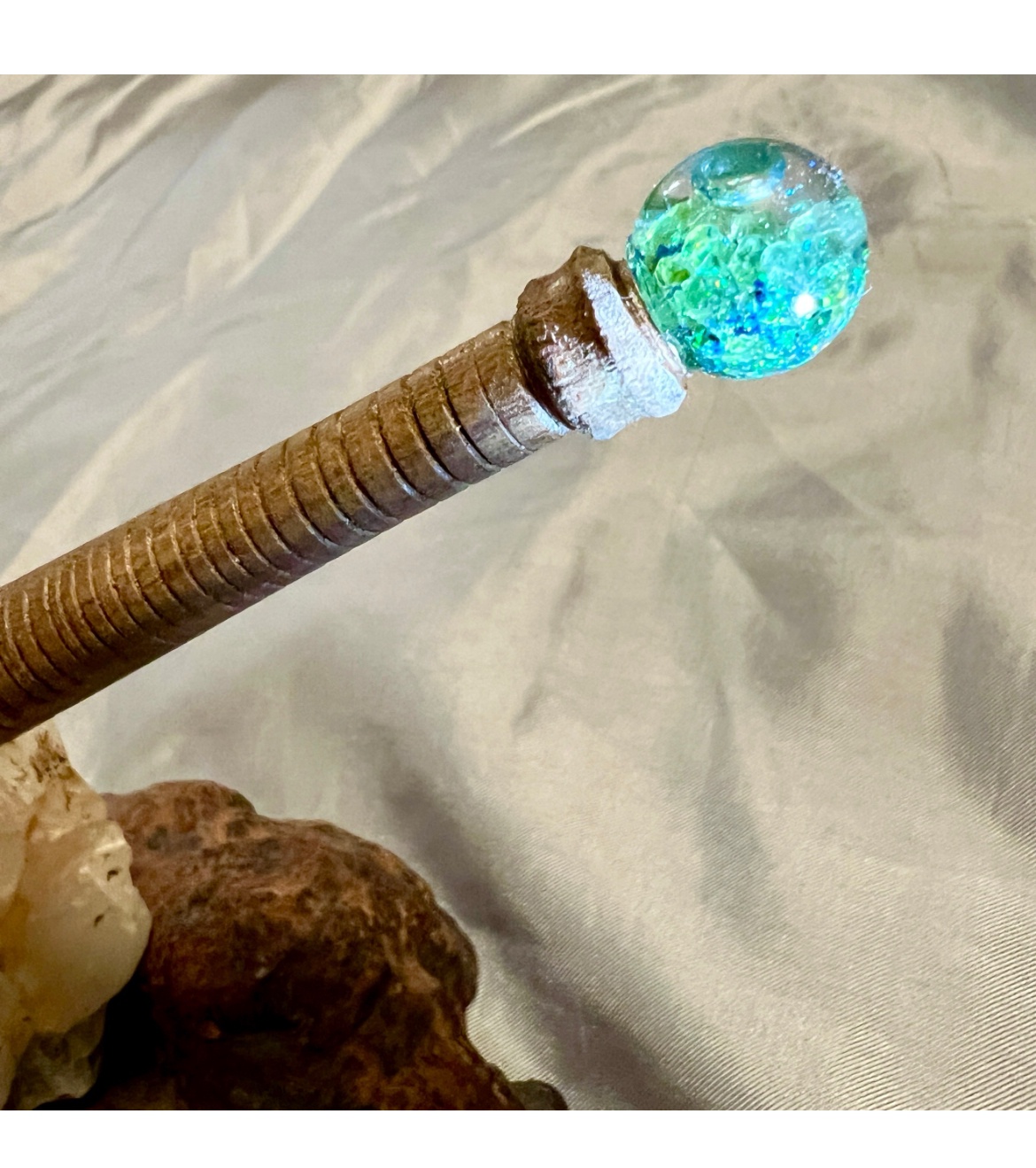 Picana and the opal wand, a magical duo.