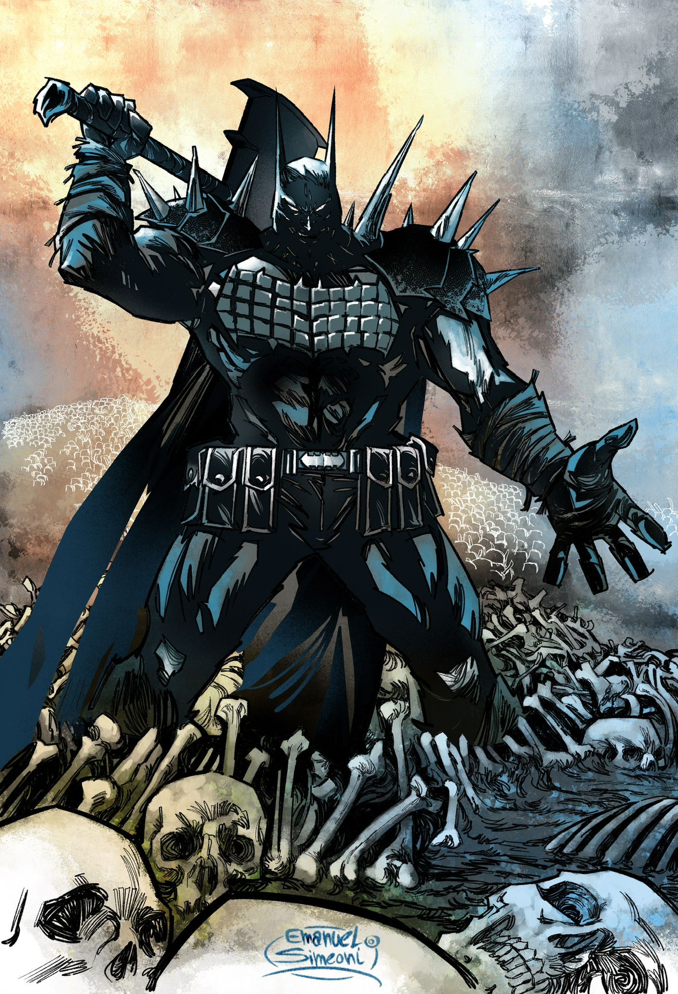 Meet Emanuel Simeoni: The Roman Talent Making Waves at DC Comics!