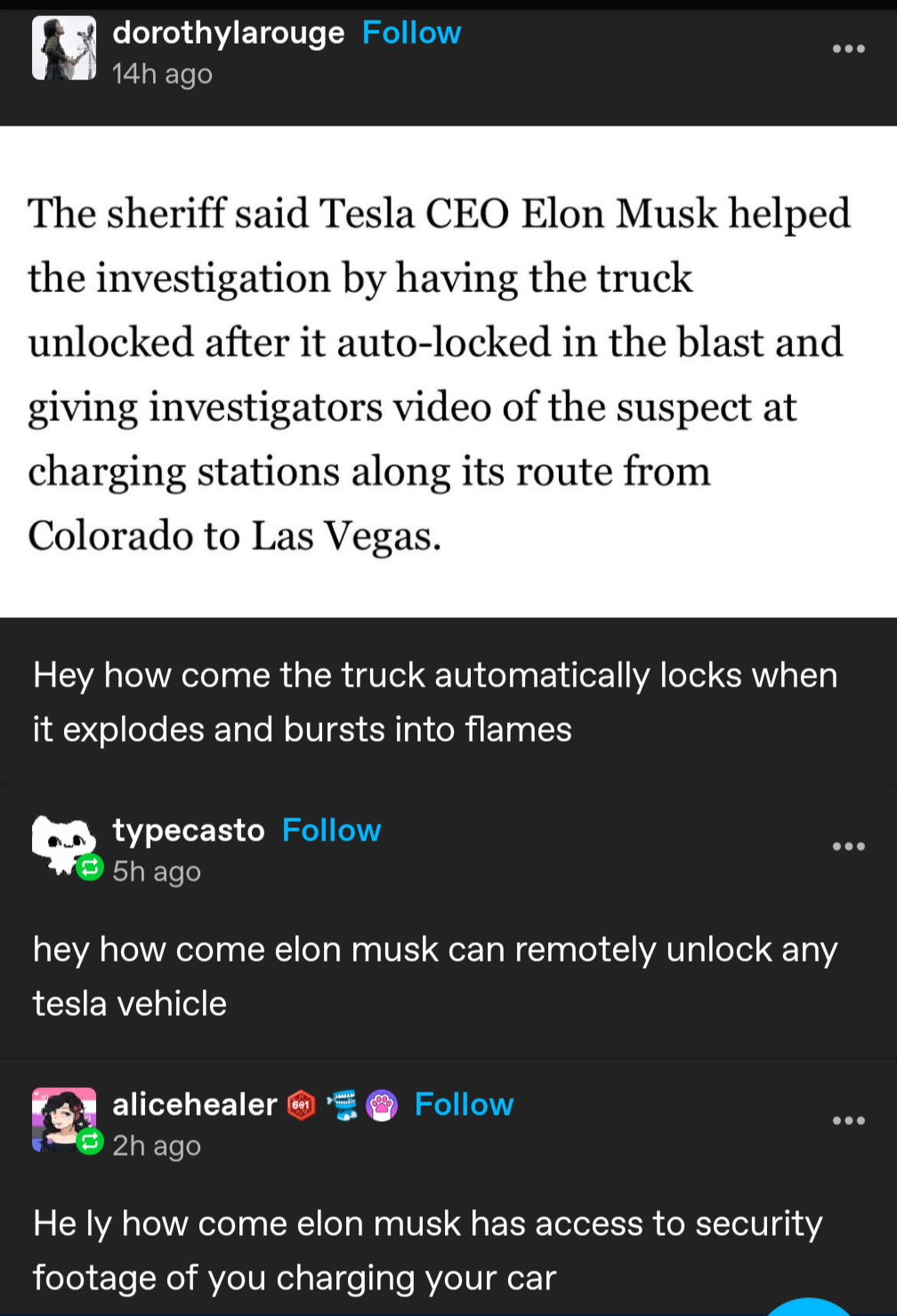Elon Musk Steps In to Assist with the Investigation