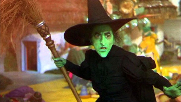 Margaret Hamilton: the wicked witch of the West in all her glory!