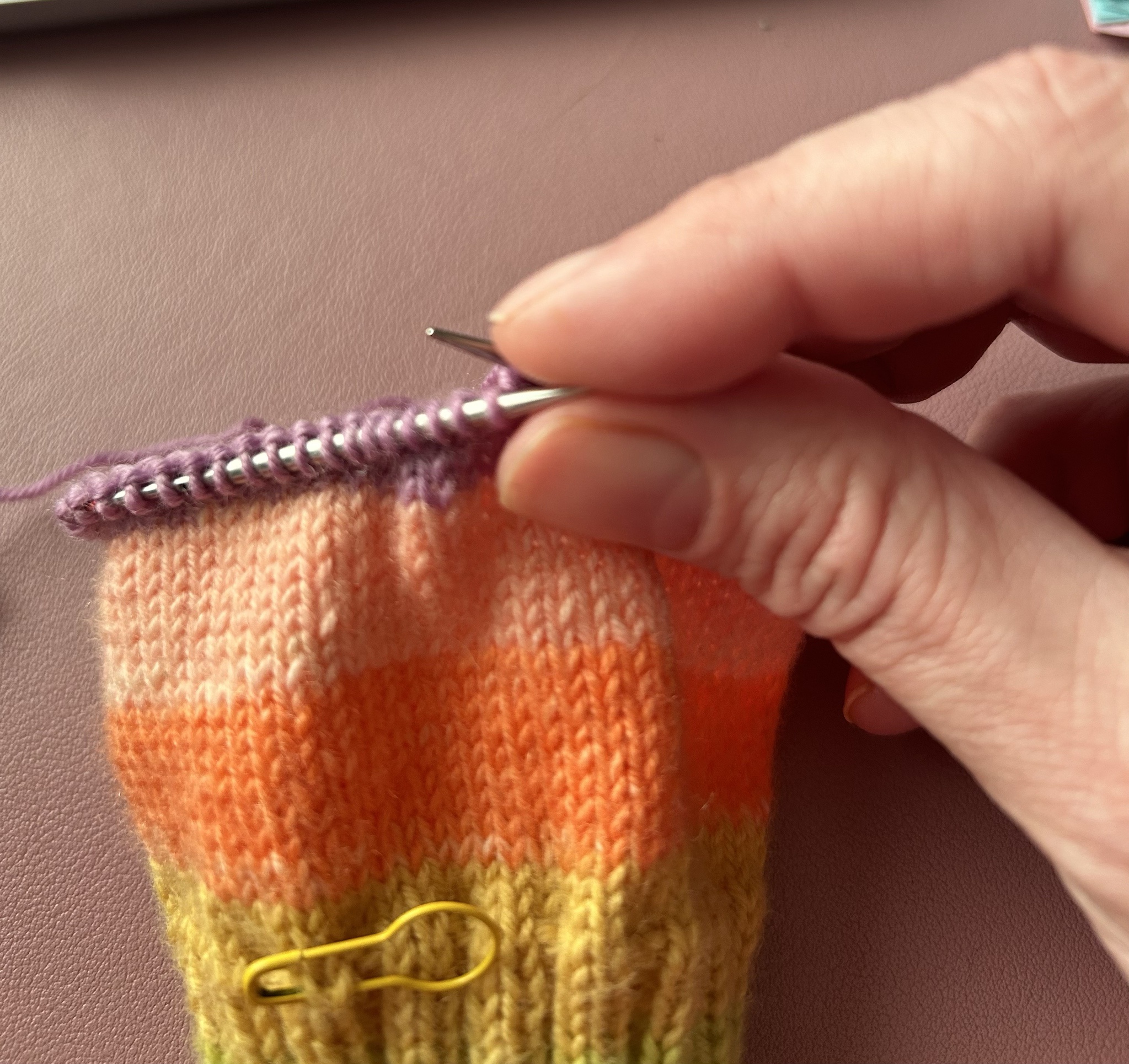 Mastering the Art of Moving Stitches on My Left Needle Without My Right Index Finger