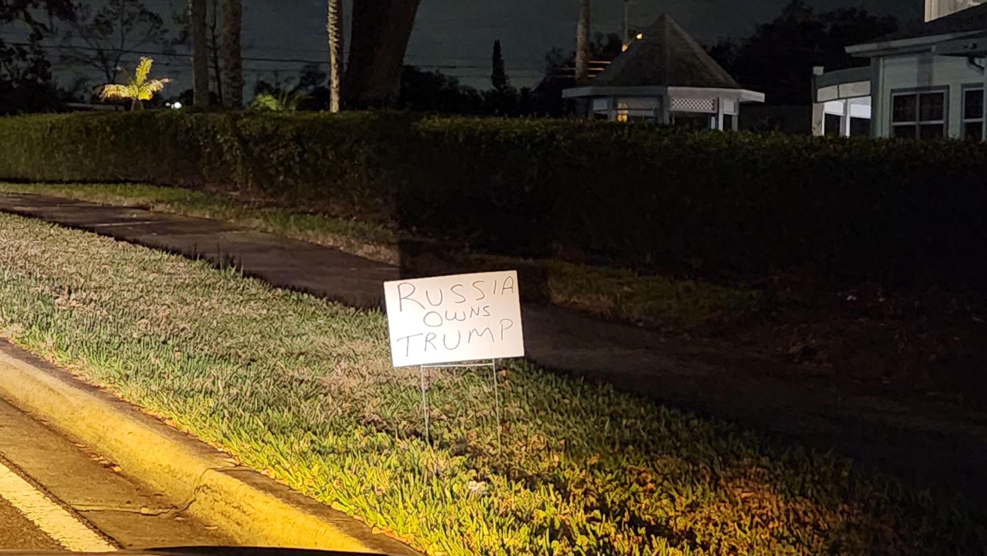 Last night, I stumbled upon this intriguing sign on my drive home