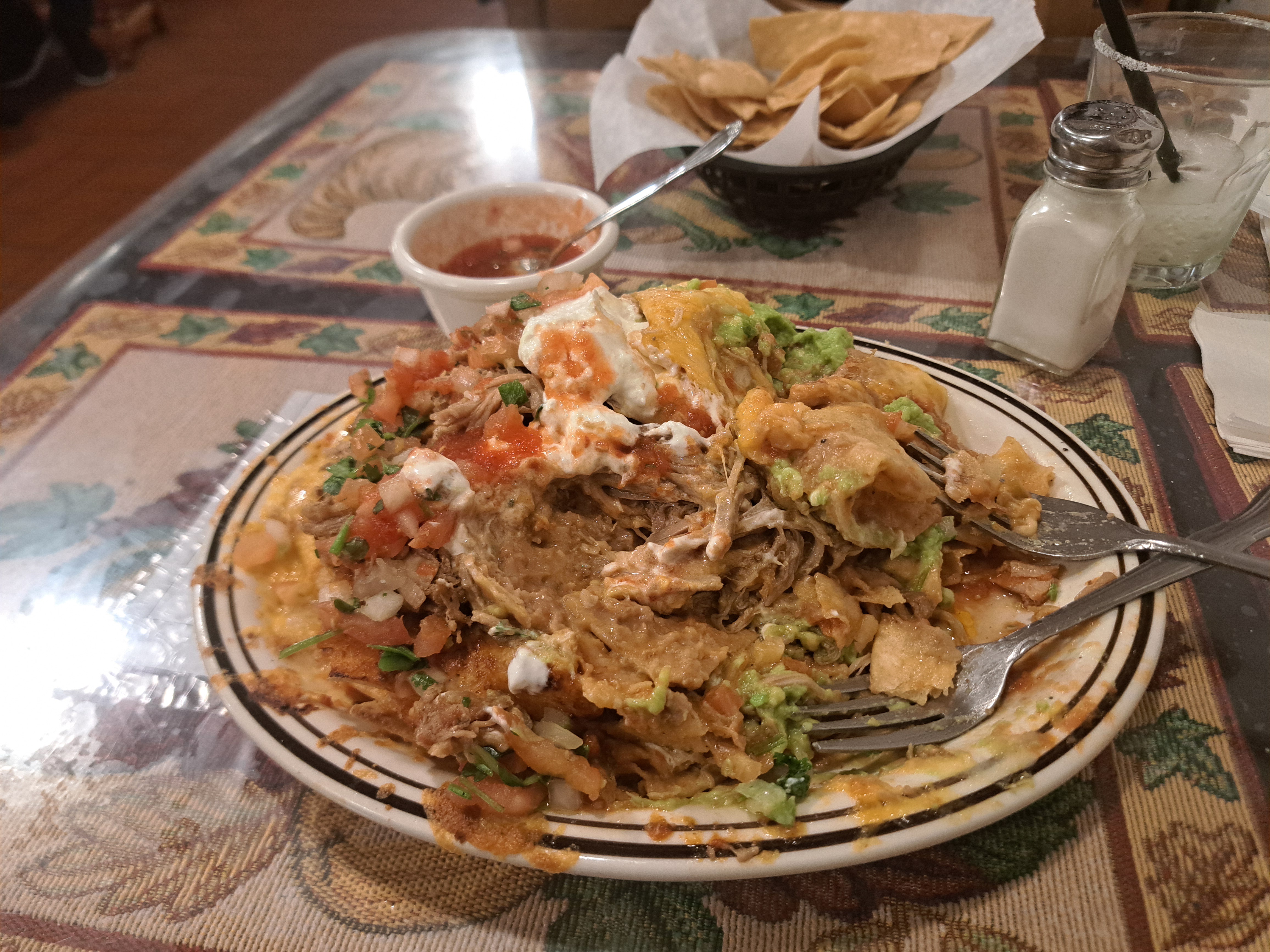 Indulging in El Farolito's Delicious Nachos