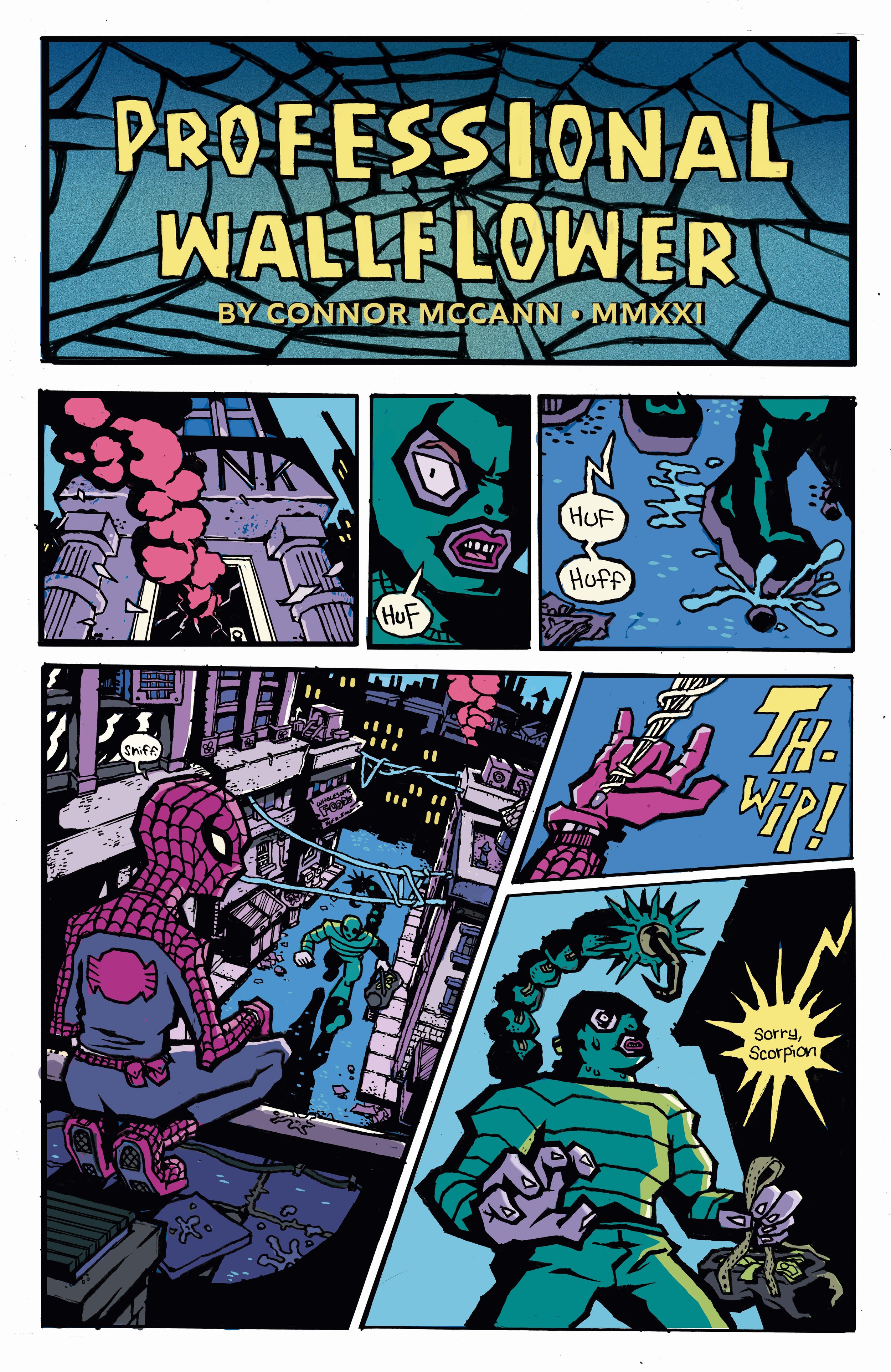 Creating a Spider-Man Horror Comic: My Artistic Journey