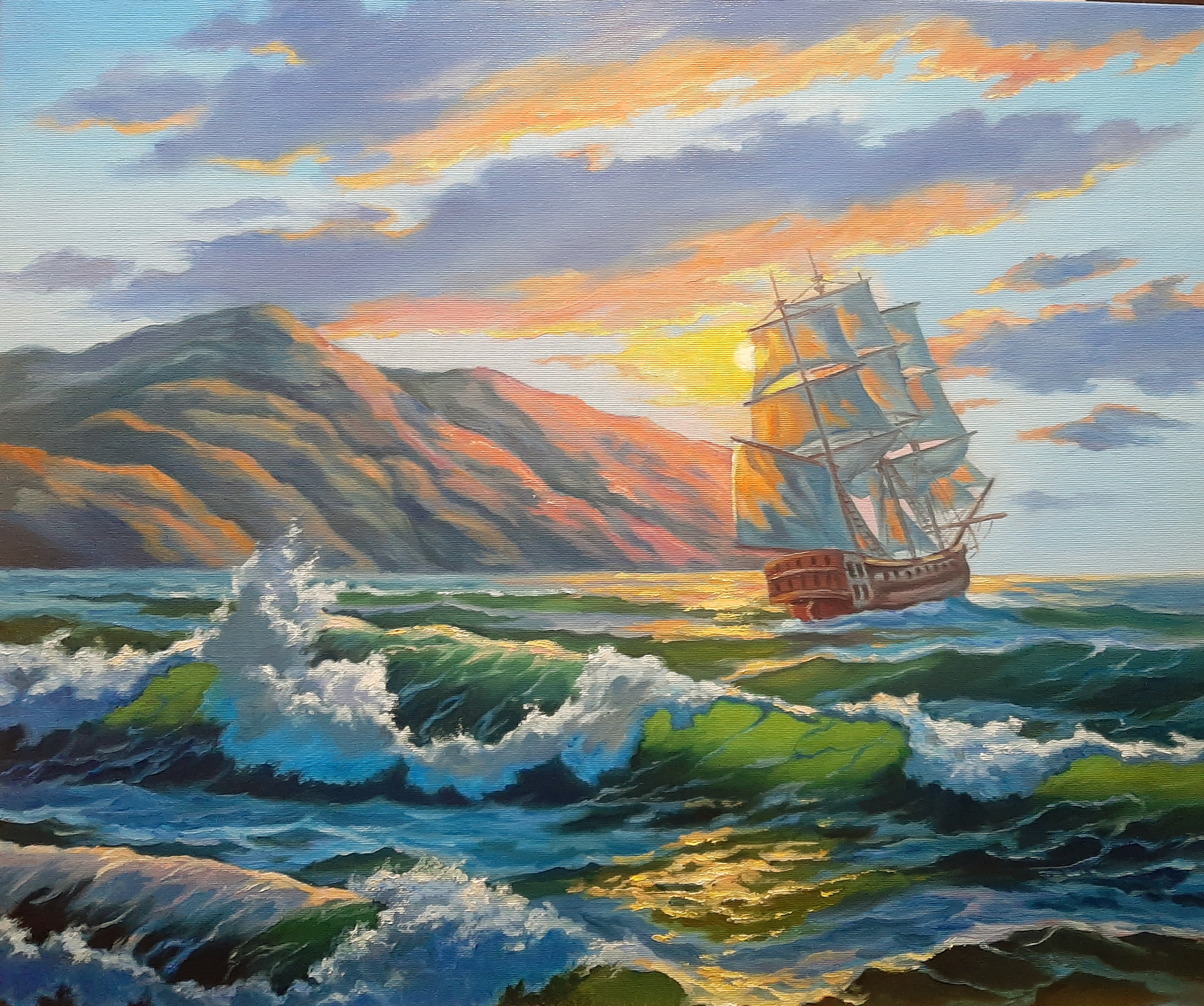 Embarking on a Journey: My Oil Painting Adventure