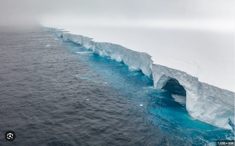 The Giant Iceberg: A Floating Behemoth the Size of Rhode Island