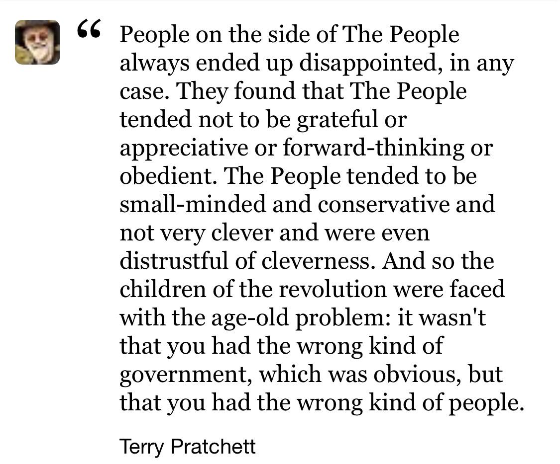 Terry Pratchett truly understood people