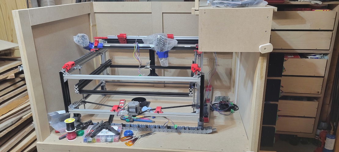 CNC Laser Cutter in Action