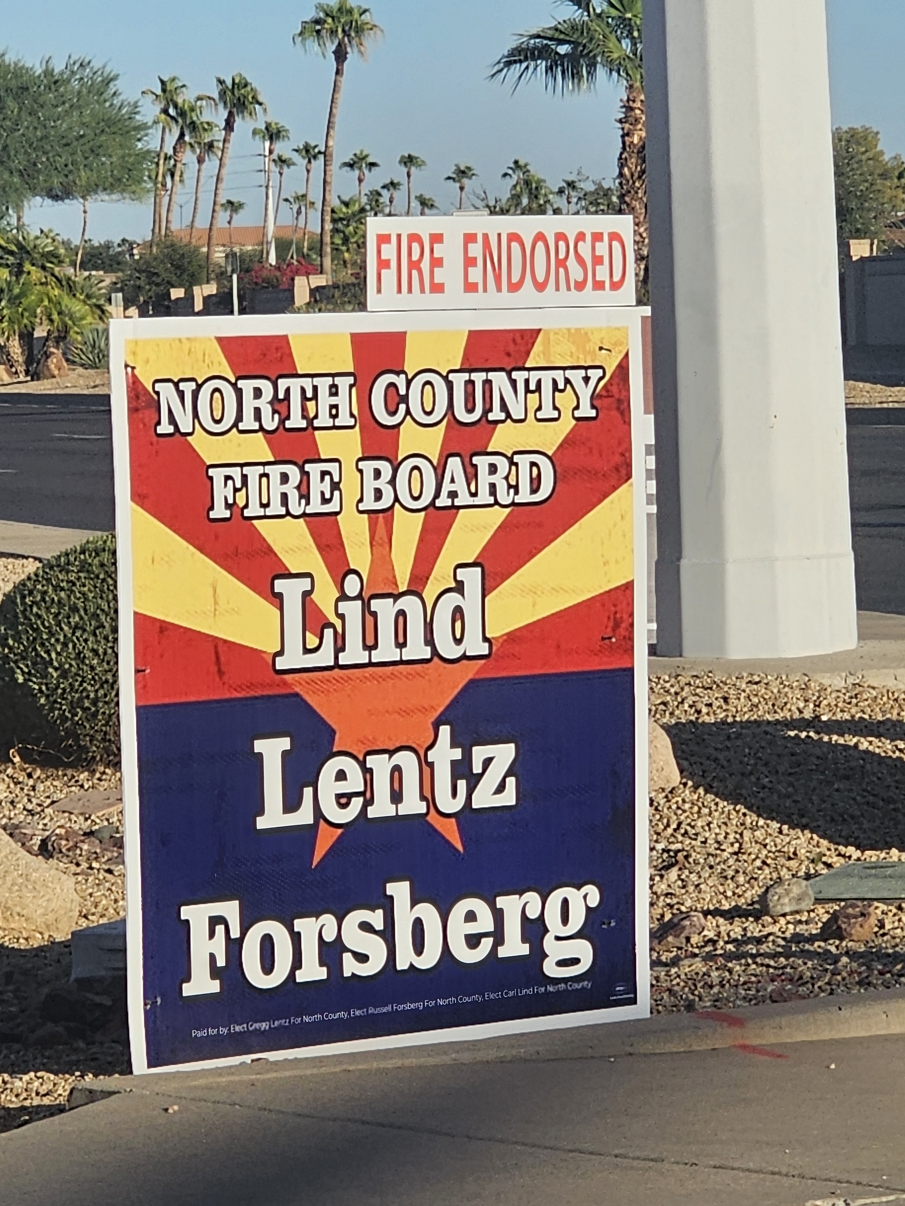 I'm definitely not supporting the pro-fire candidate!