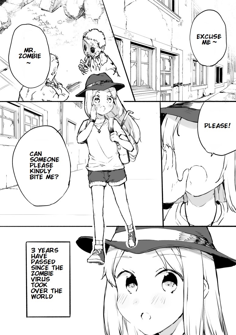 Halloween Manga: A Girl's Dream of Becoming a Zombie