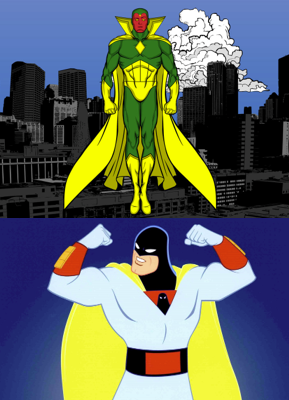 The Ultimate Showdown: Vision vs. Space Ghost!