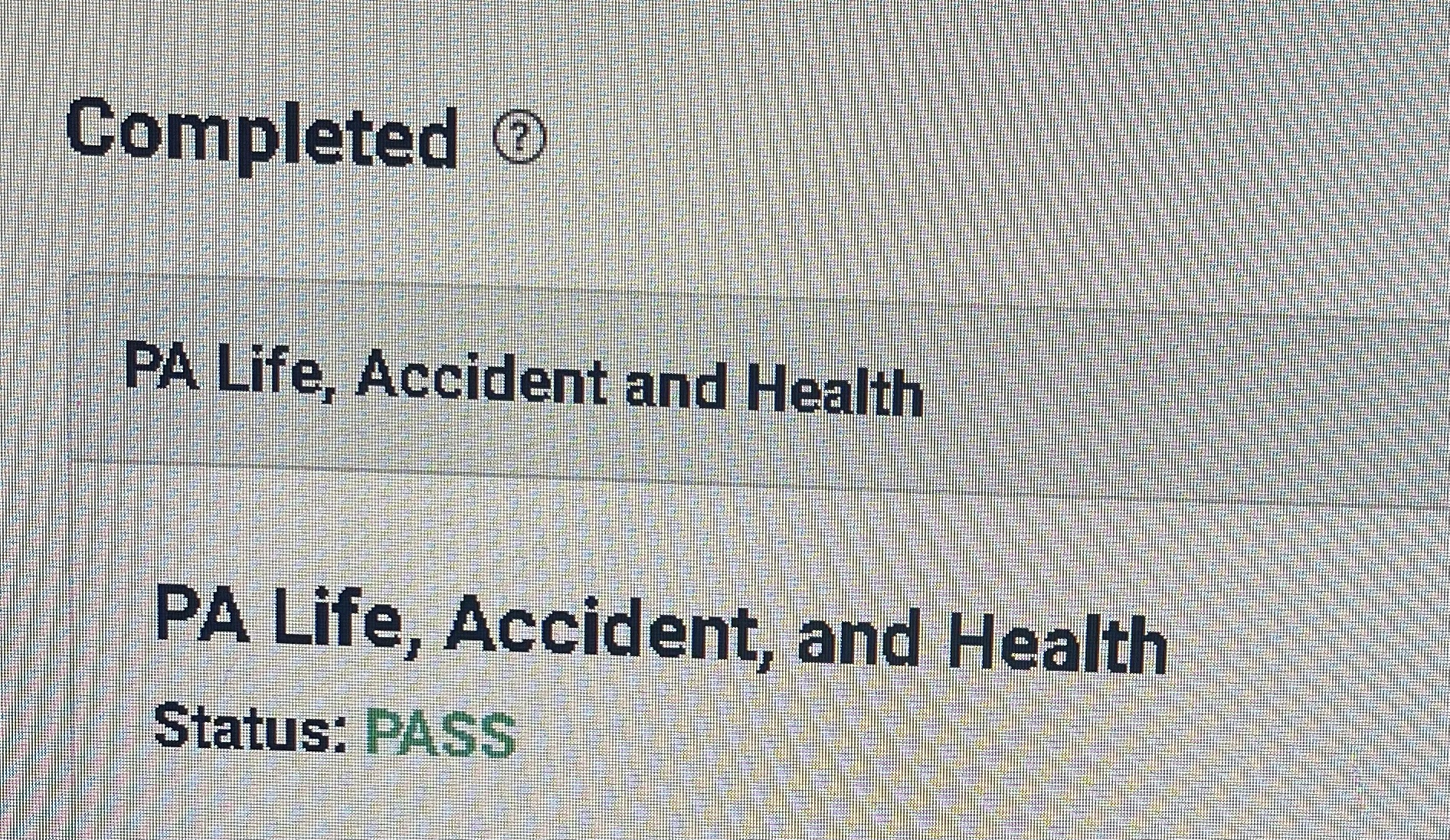 I Did It! I Passed My Licensing Test!