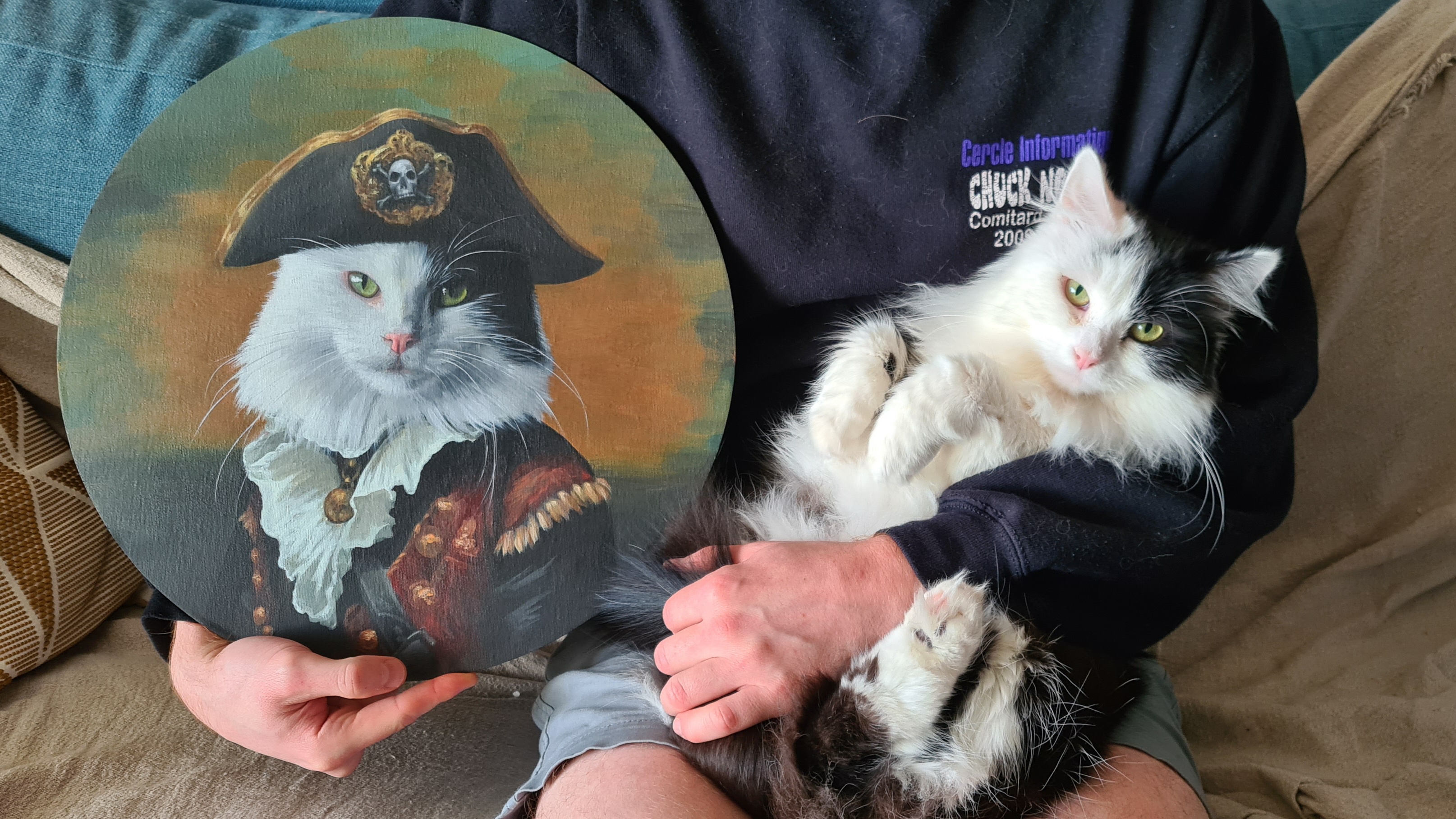 A Special Birthday Gift: Painting My Boyfriend's Cat