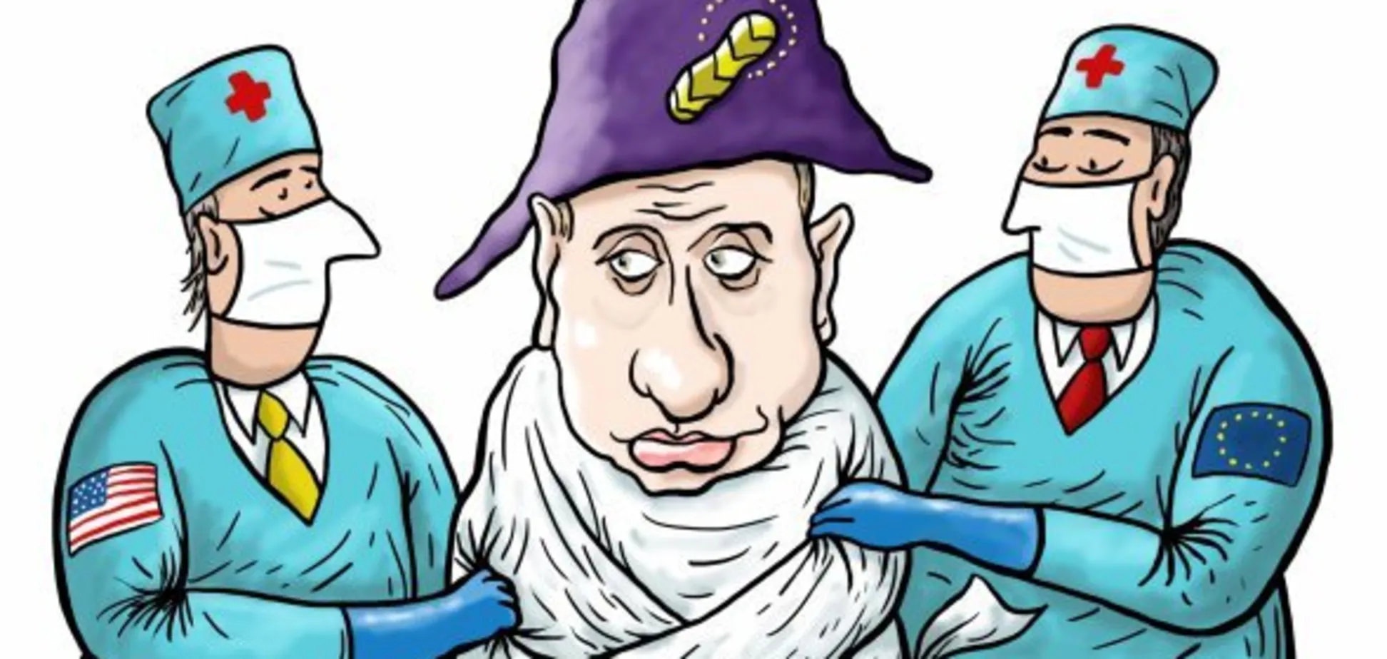 A satirical take on Putin