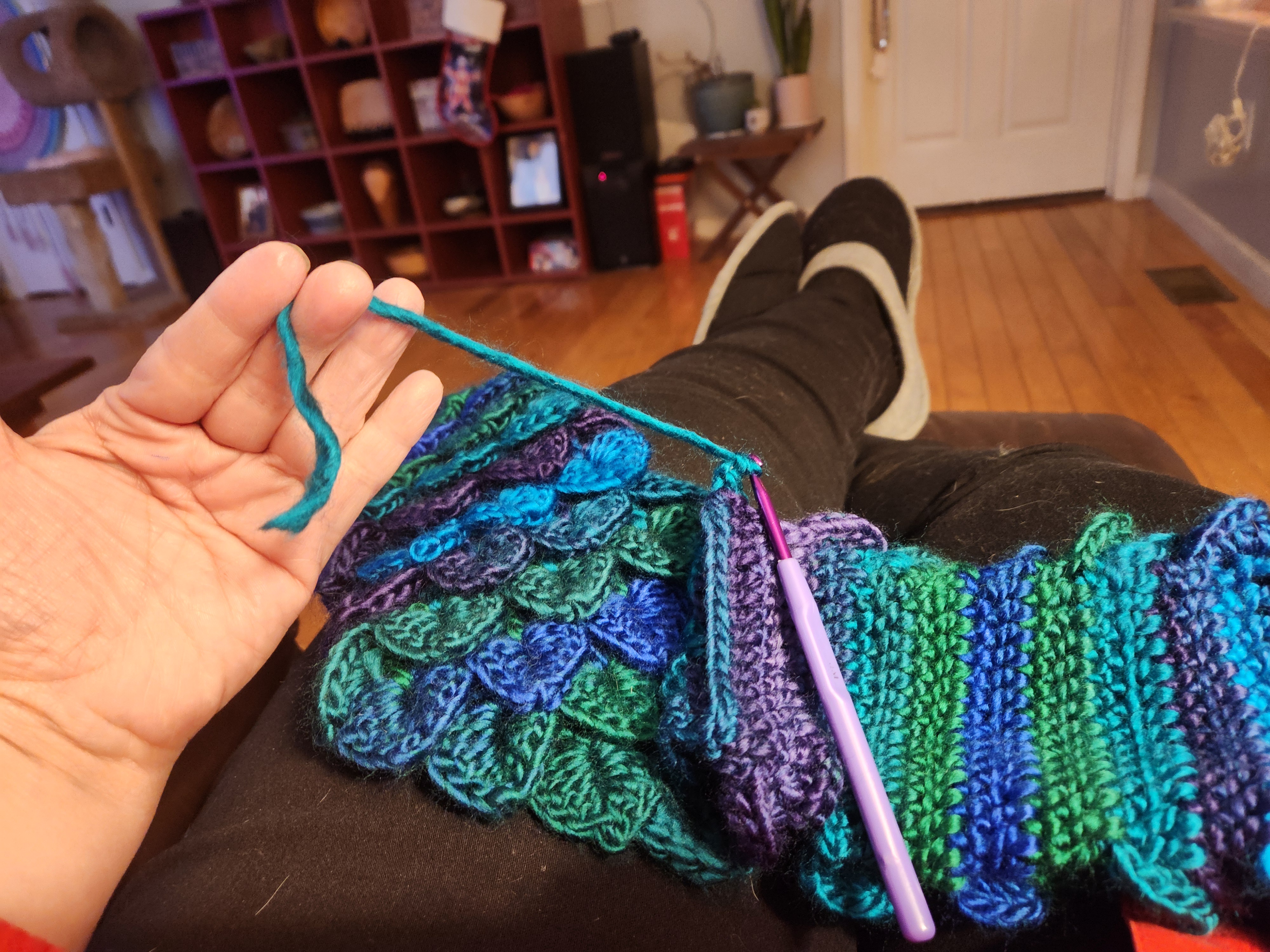 The ultimate champion of yarn chicken!