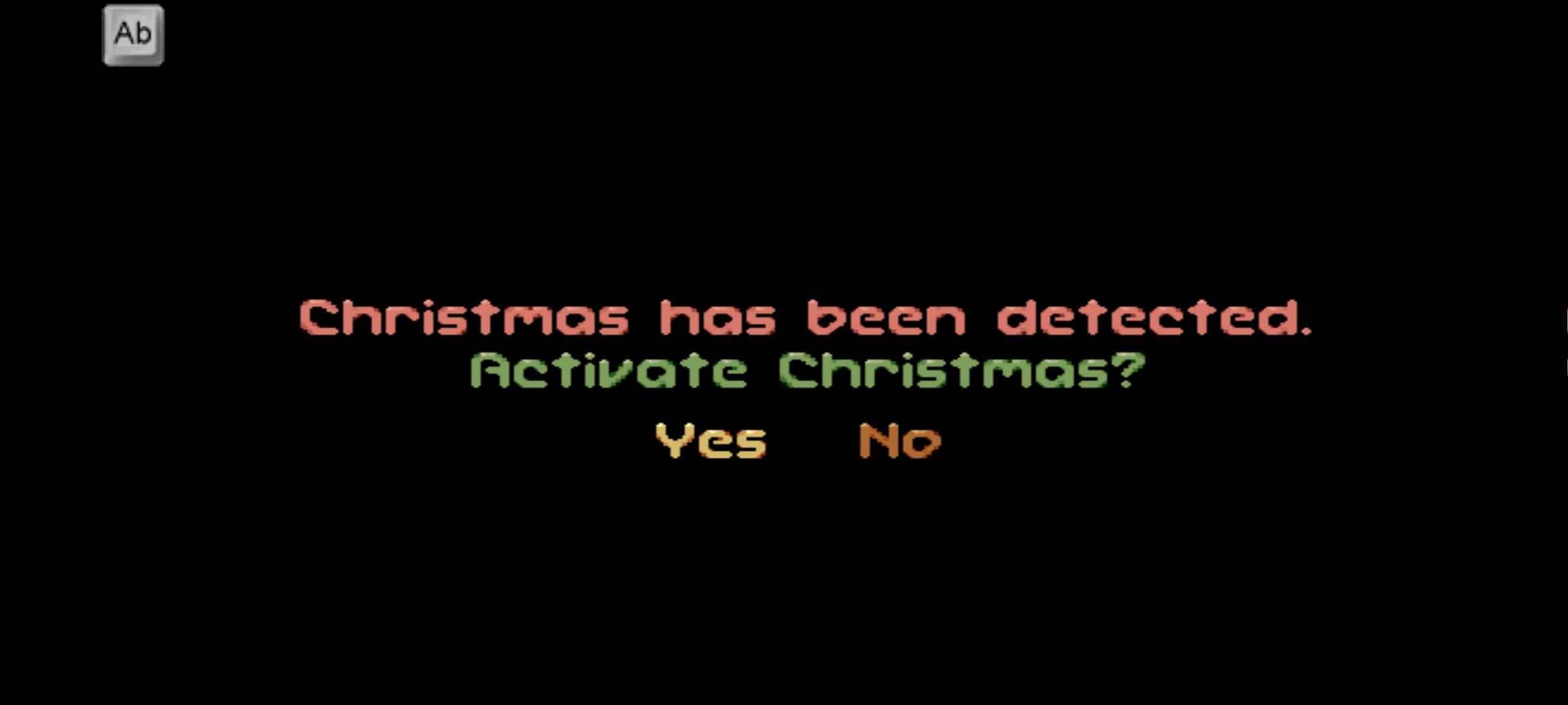 Alert: Christmas has officially been detected!