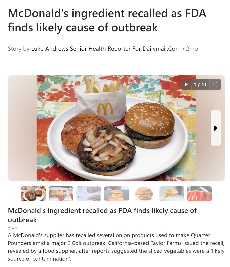 Avoid McDonald's at All Costs!