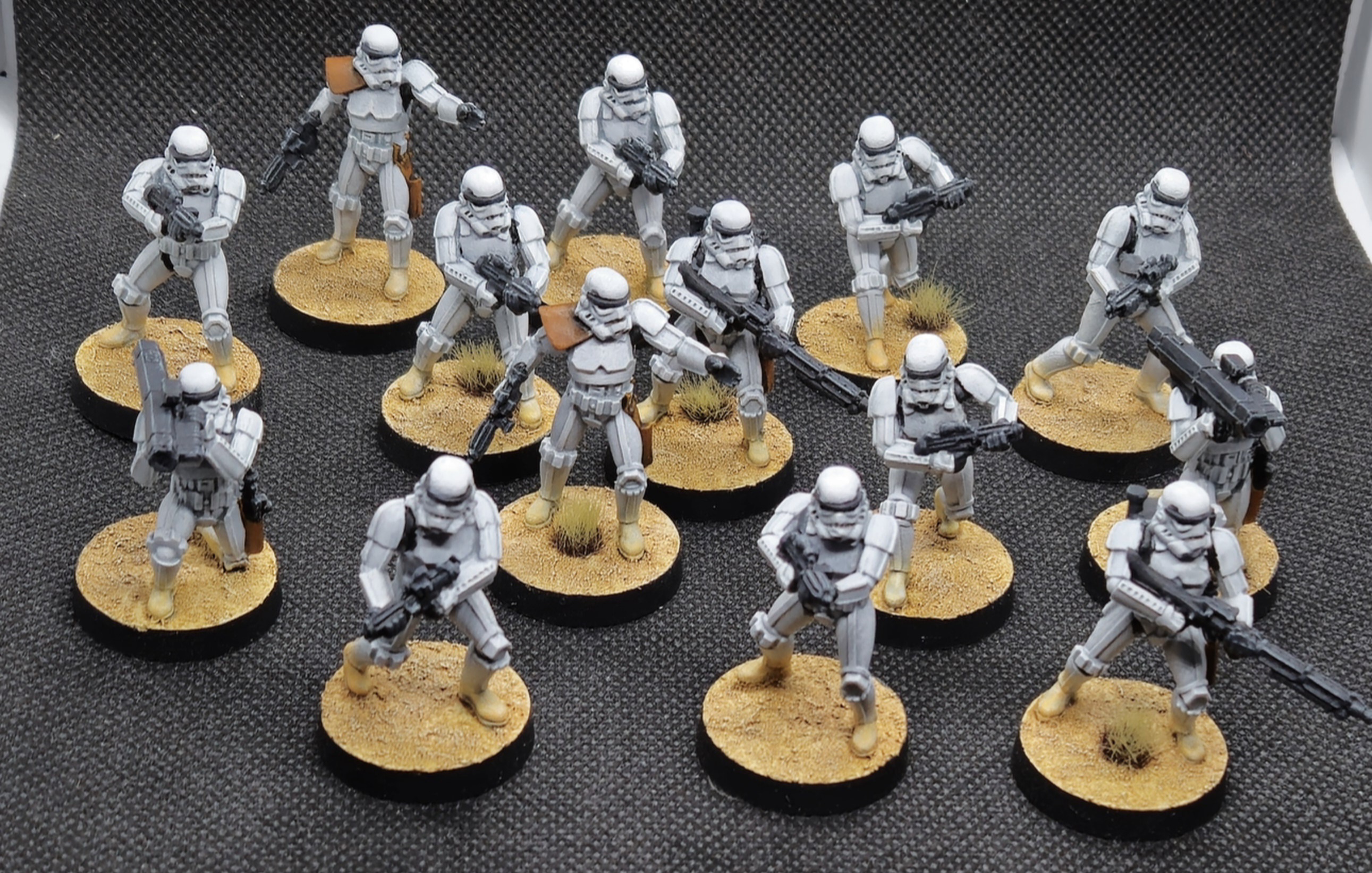 Two Squads of Stormtroopers Get a Colorful Makeover