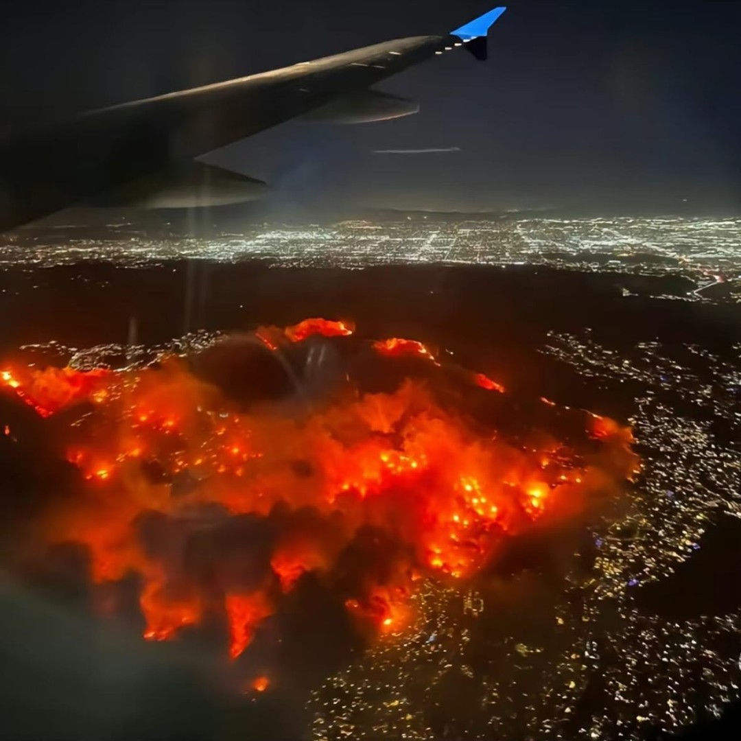 Aerial Views of the LA Fires