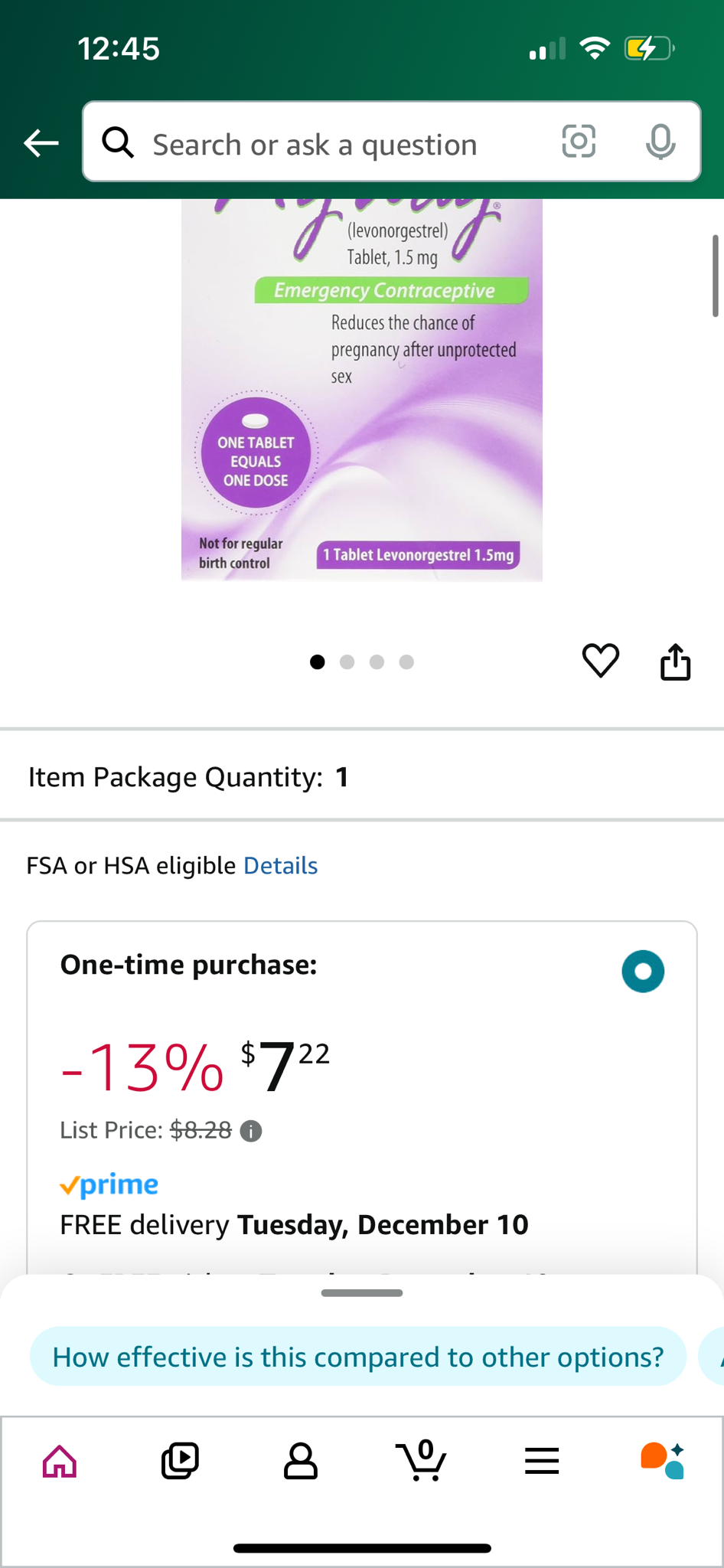 A friendly reminder to grab your Plan B today!