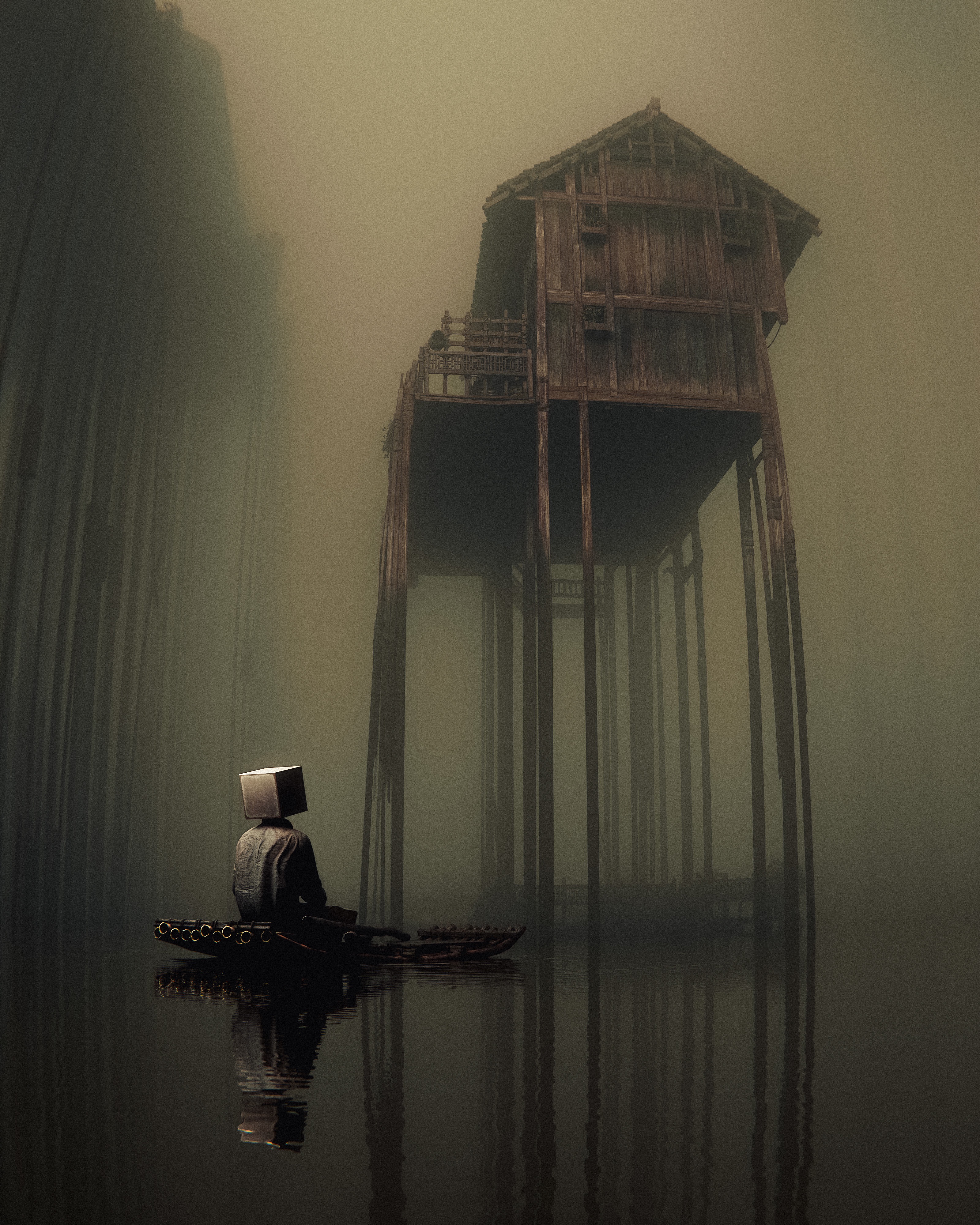 That House Up There, Captured by Huleeb