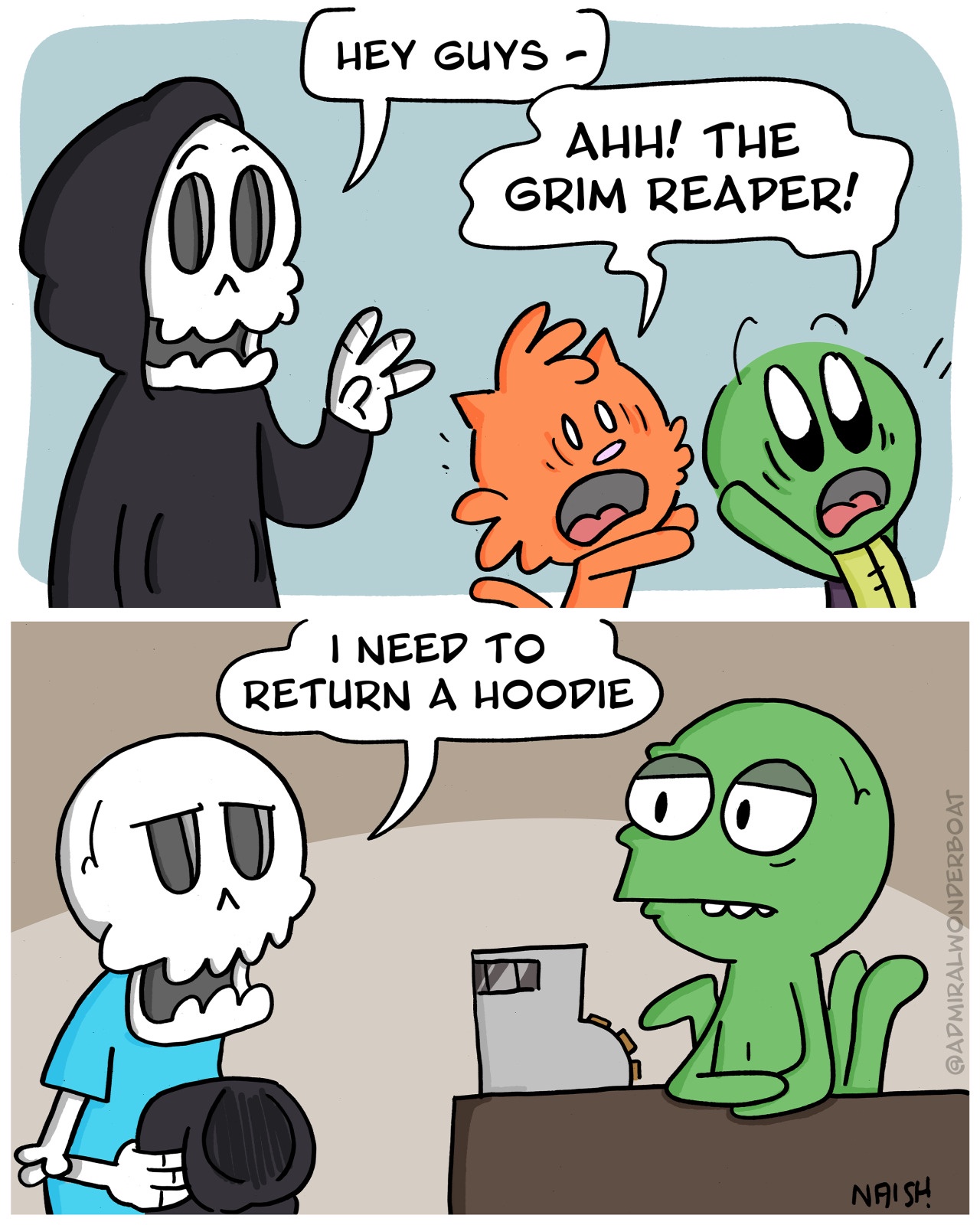 Dive into Halloween Comics: Original Creations Inside!