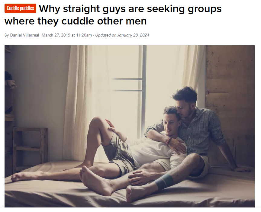 Championing Male Intimacy: Why Affection Among Straight Men Matters