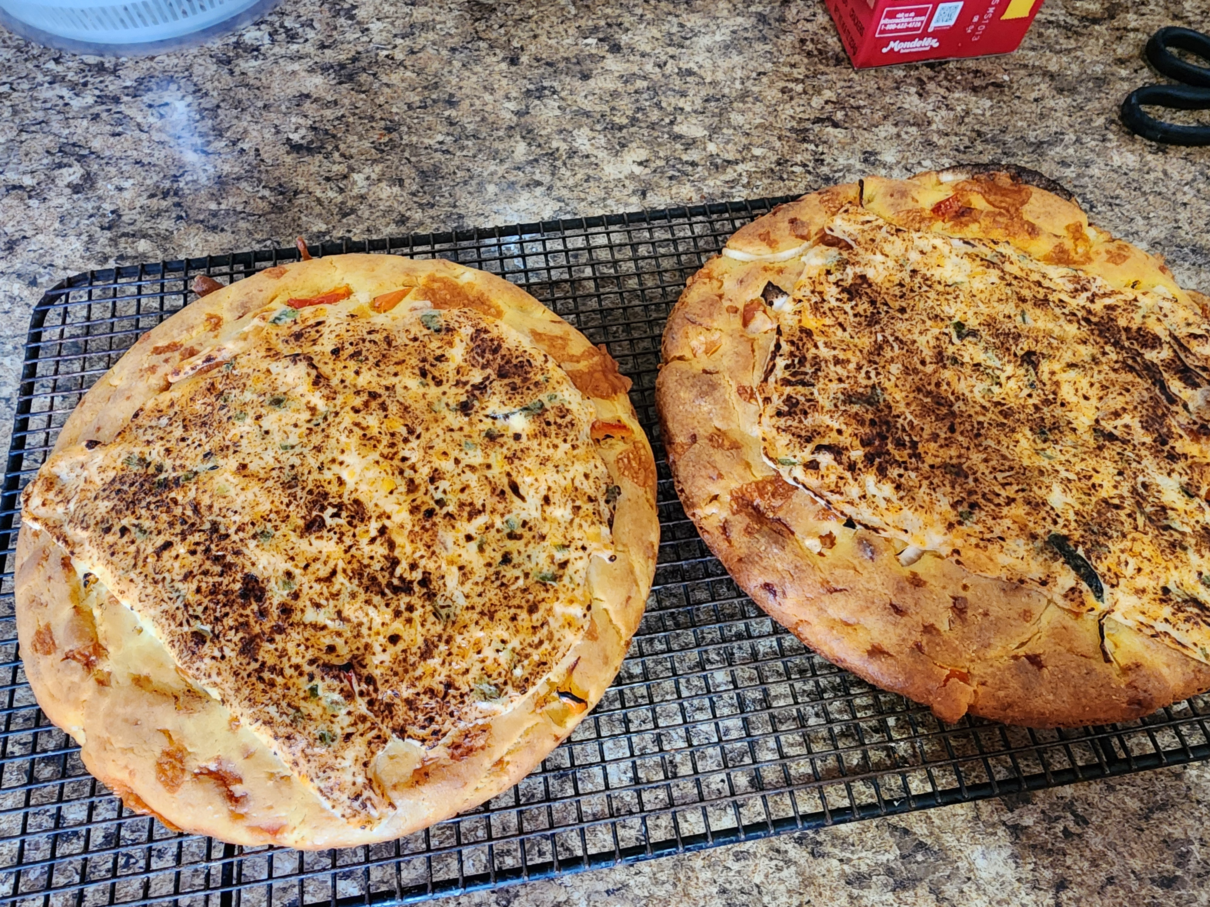 Just a simple serving of cornbread.