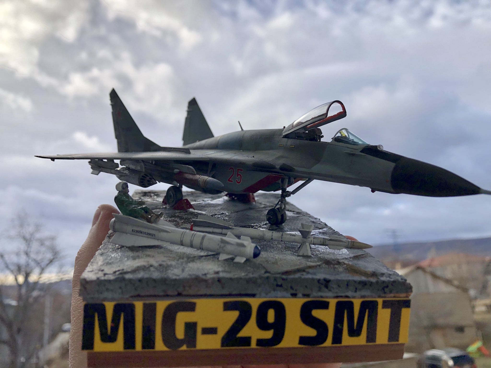 Detailed Mig-29 SMT Model in 1/72 Scale