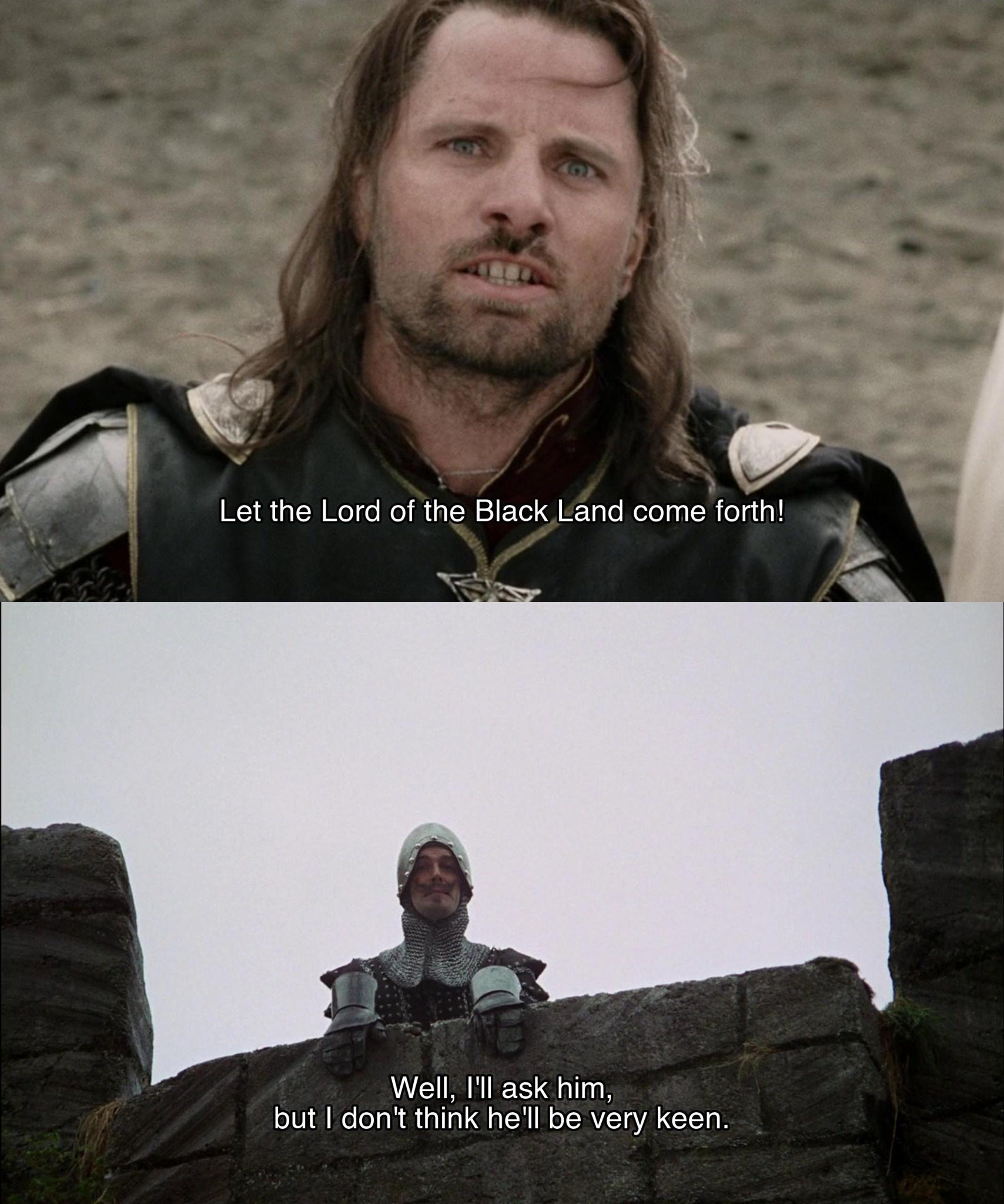 The Epic Quest of LötR and the Legendary Grail