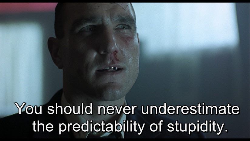 In light of recent events, this thought keeps popping up...