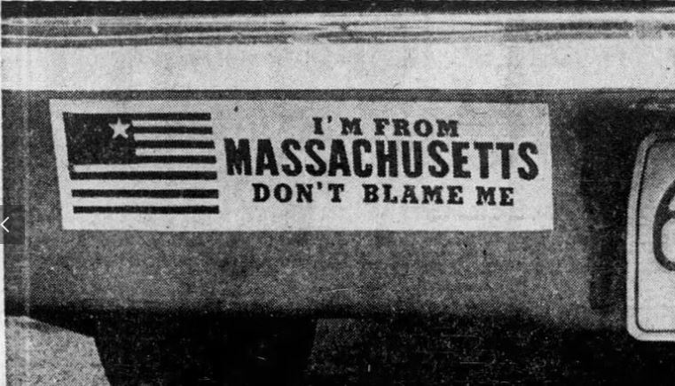 Don't hold it against me - I'm a proud Massachusetts native