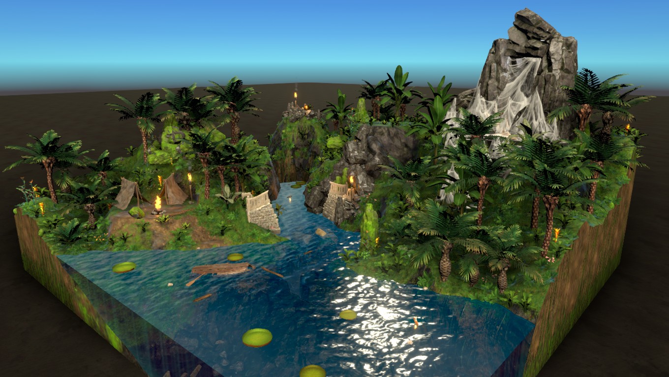 Join the Jungle Canyon Egg Hunt: Free DnD / TTRPG Maps Await!