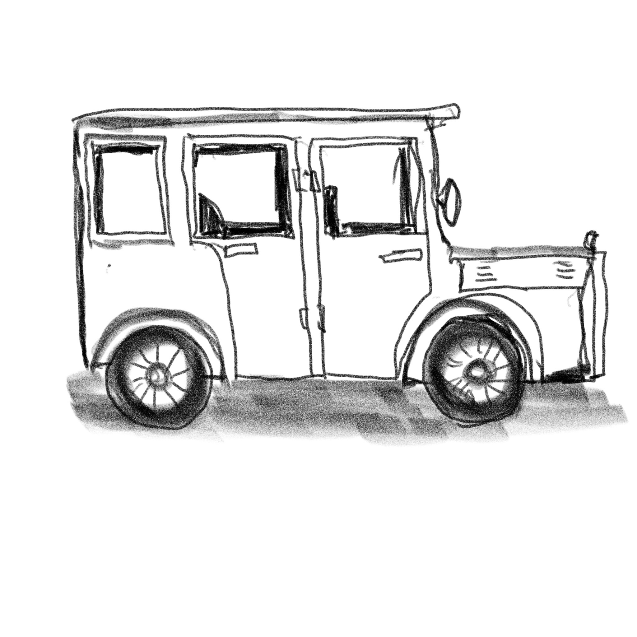 Just a Car: A Simple Yet Powerful Image