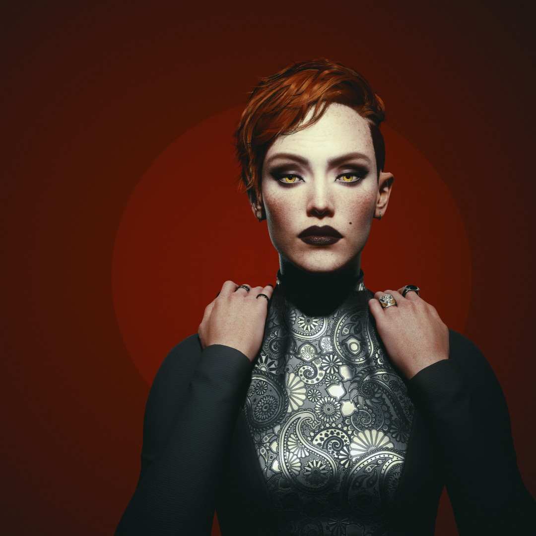 Aurore Cassel: Stunning Conceptual Portraits Inspired by Cyberpunk 2077