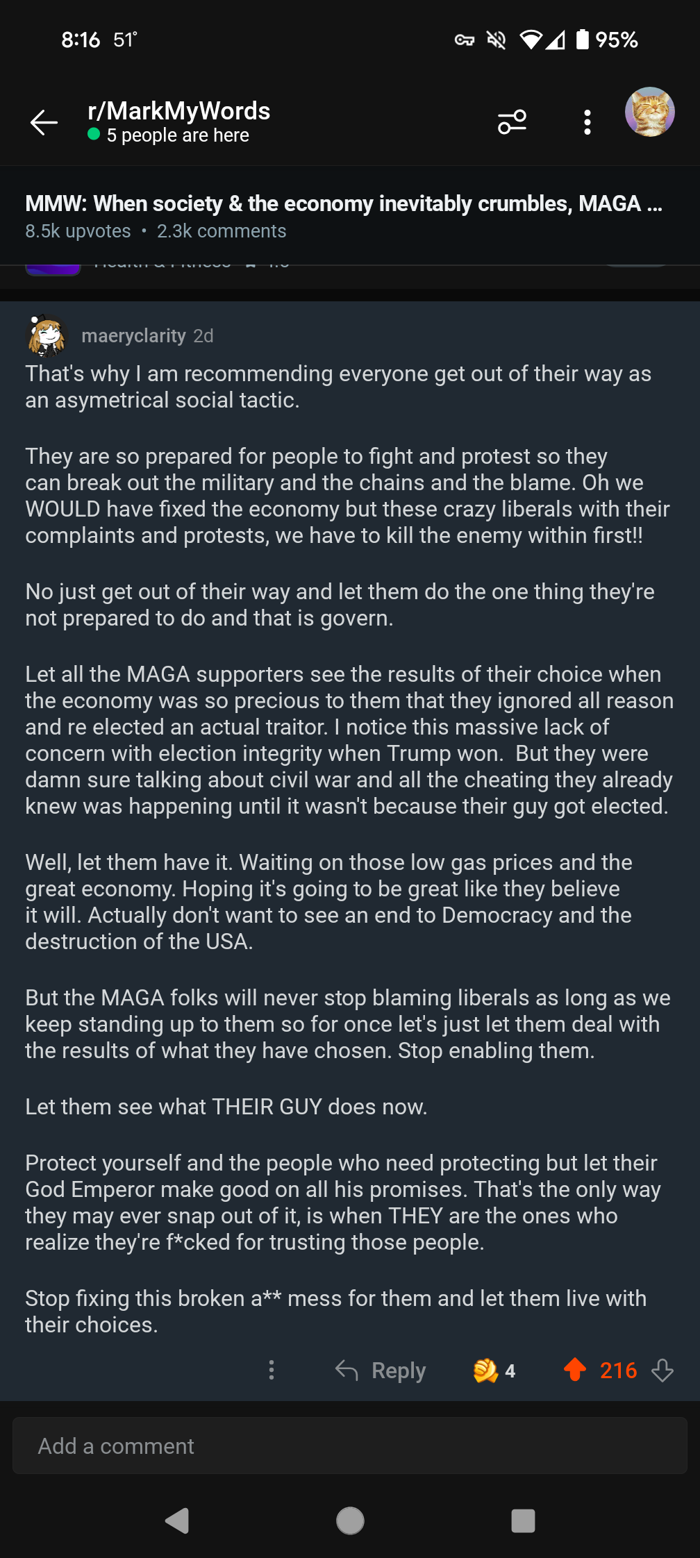Absolutely! Let them pursue their agenda; they thrive on resistance. Don't provide them with any ammunition.