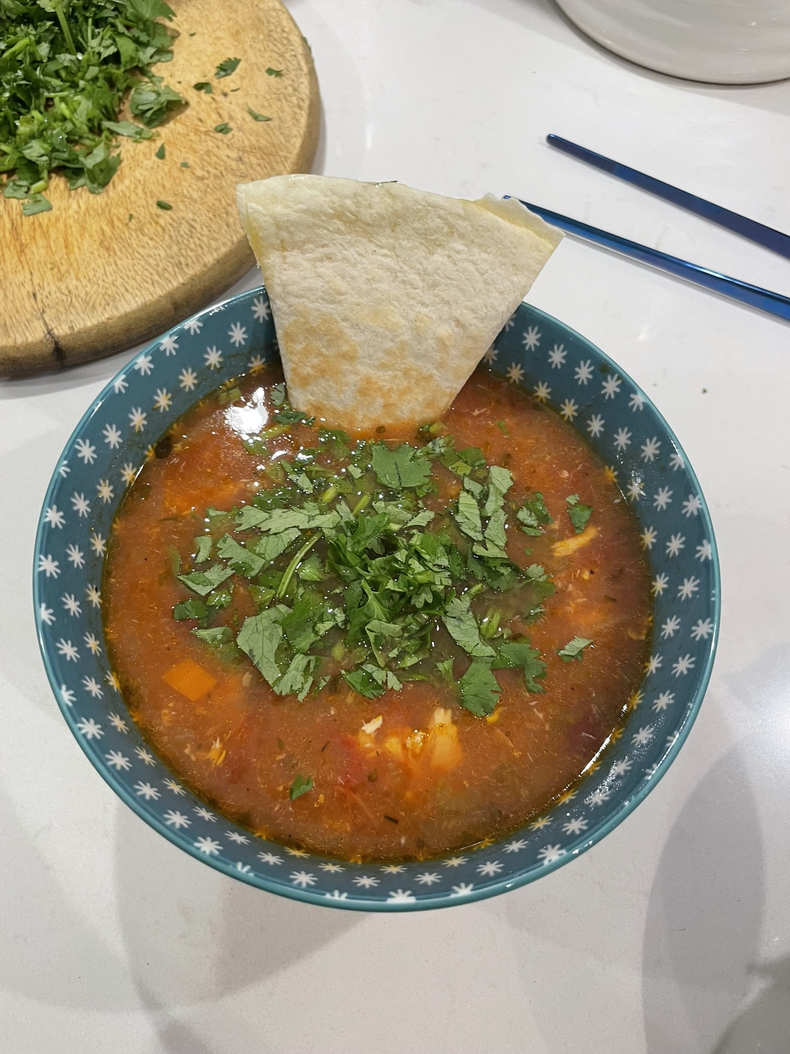 Soul-Warming Lime and Chile Soup: A recipe for the heart.