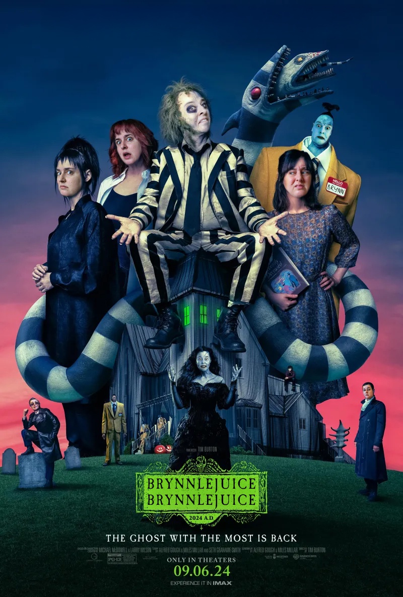 I creatively inserted myself into the iconic Beetlejuice movie poster