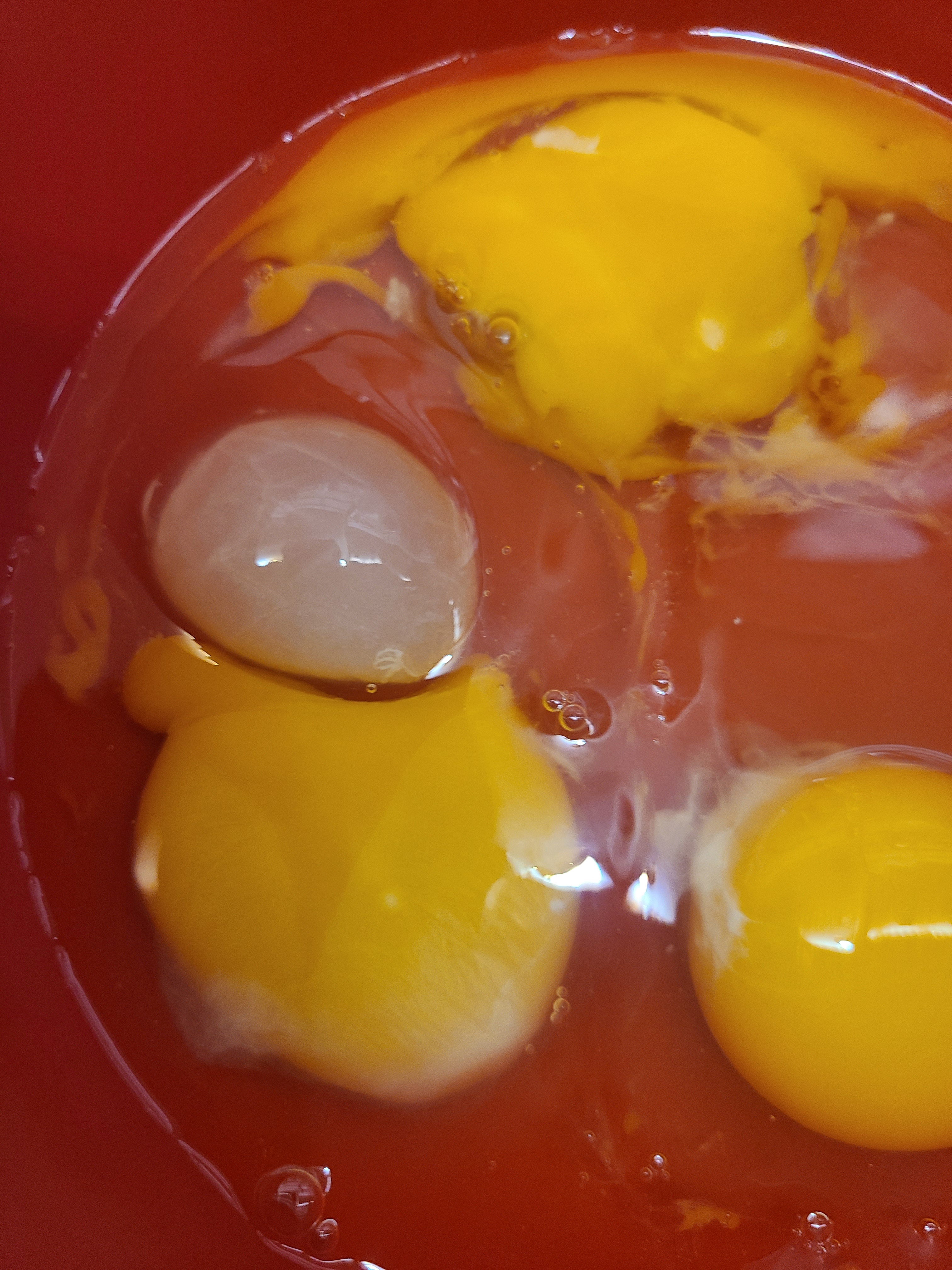 Double Yolk Surprise: Eggscellent Discovery with a Mysterious Blob