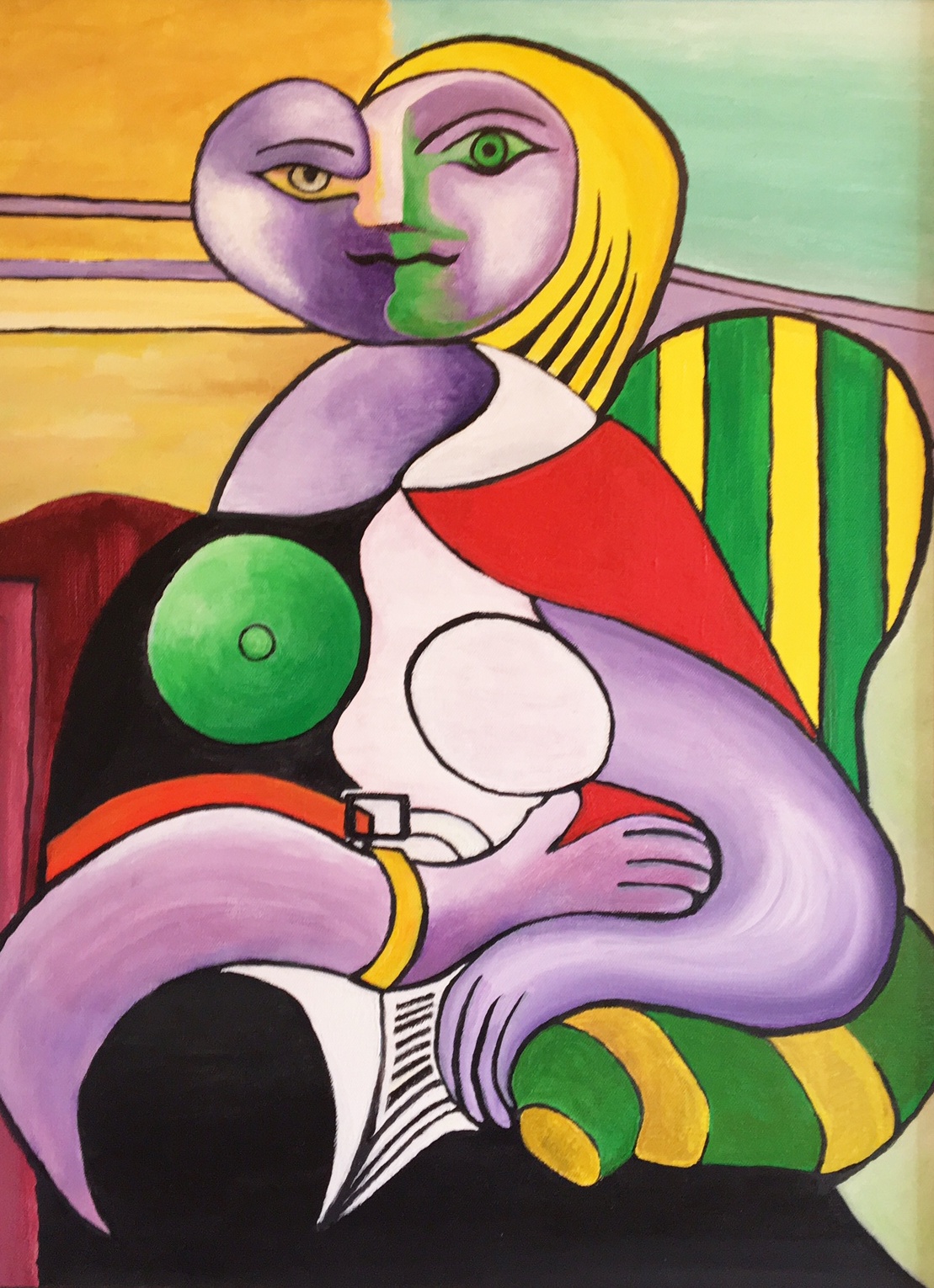 Picasso's Portrait of Marie-Therese with Book: A Closer Look