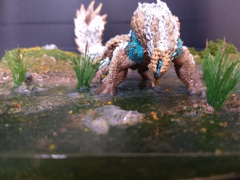 Epic Monster Hunter Diorama on display!