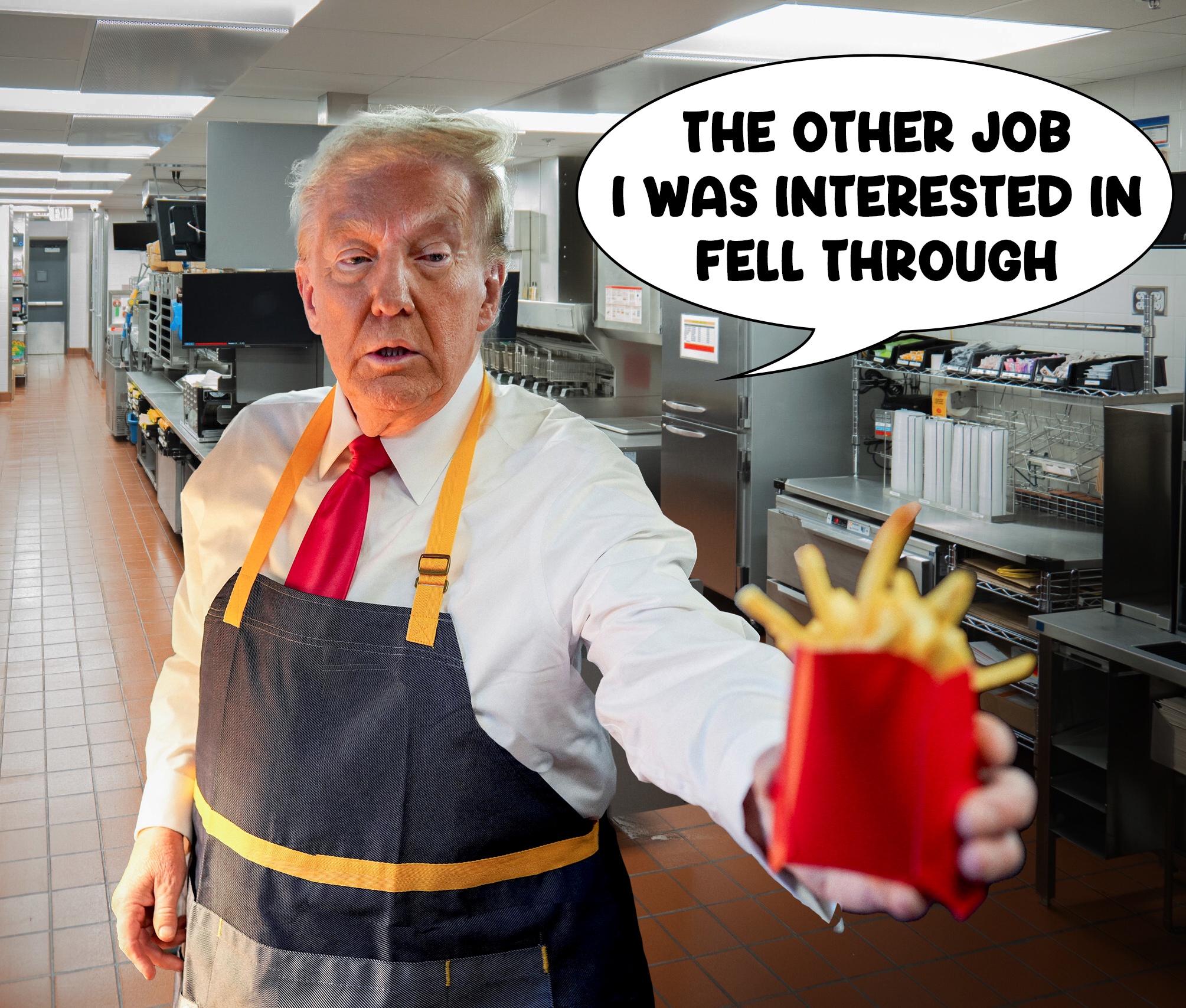 Donny, You'll Need Those Skills Soon Enough