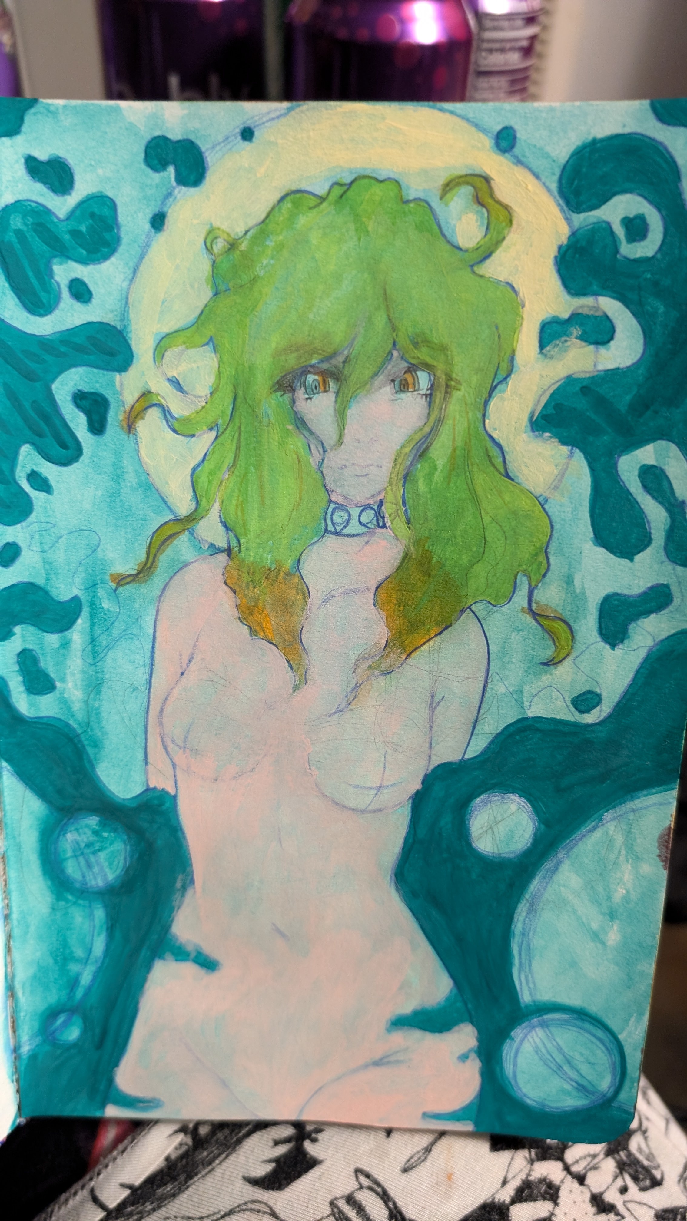 A Work in Progress: My Gouache Journey Has Just Begun!