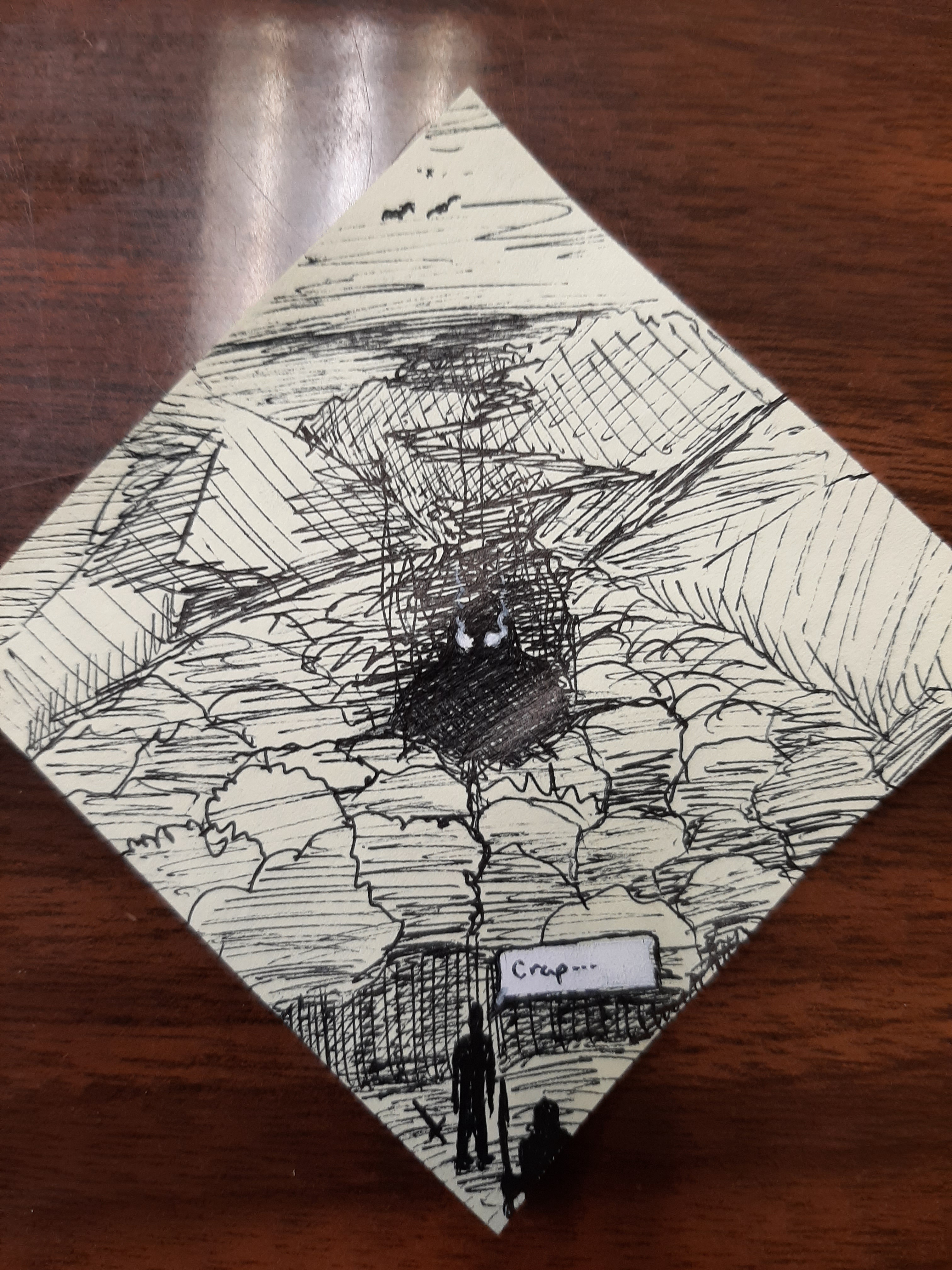 Scribbles on Post-it Notes: A Creative Chaos