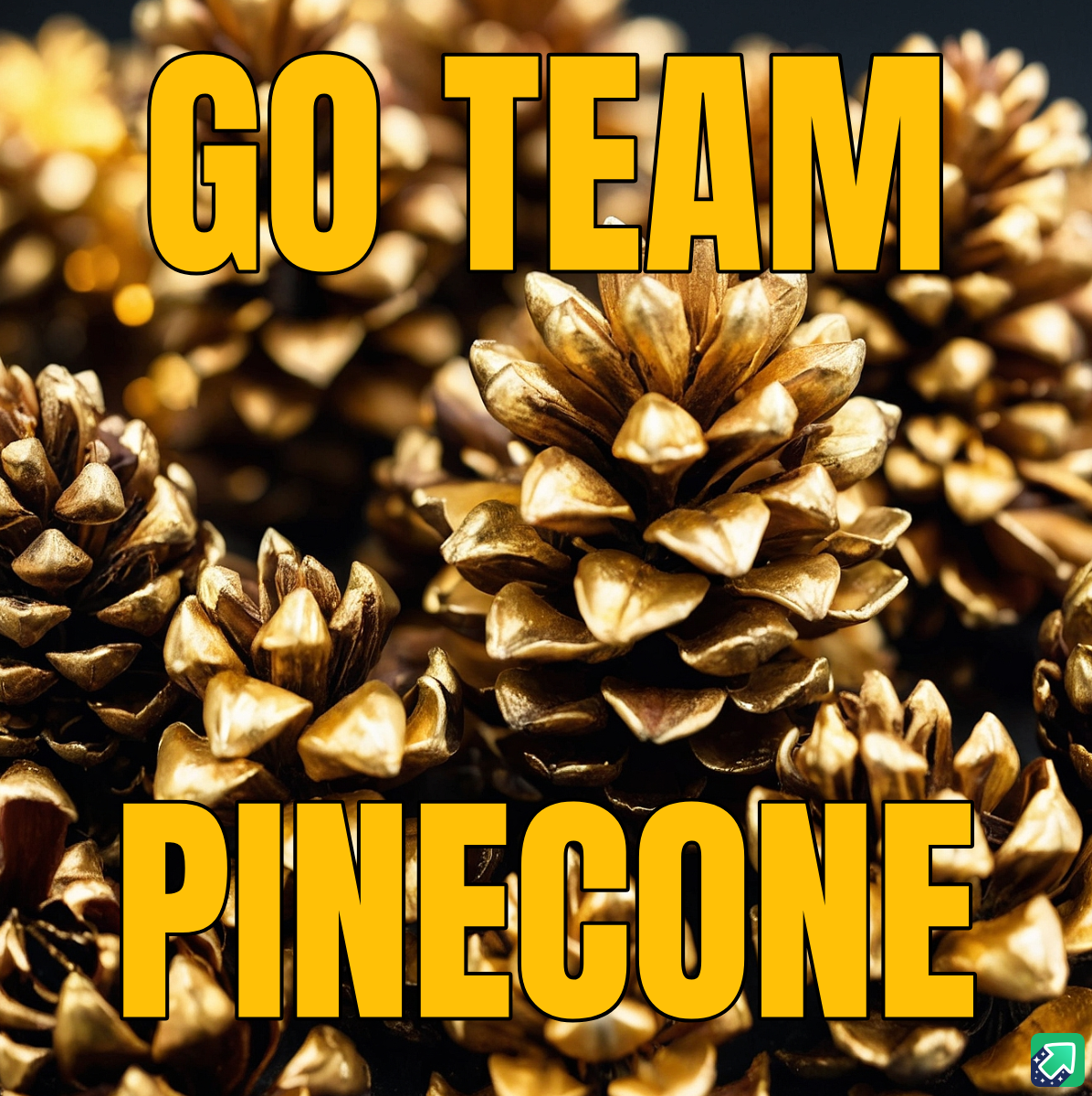 Cheering for Team Pinecone: Let's Go!