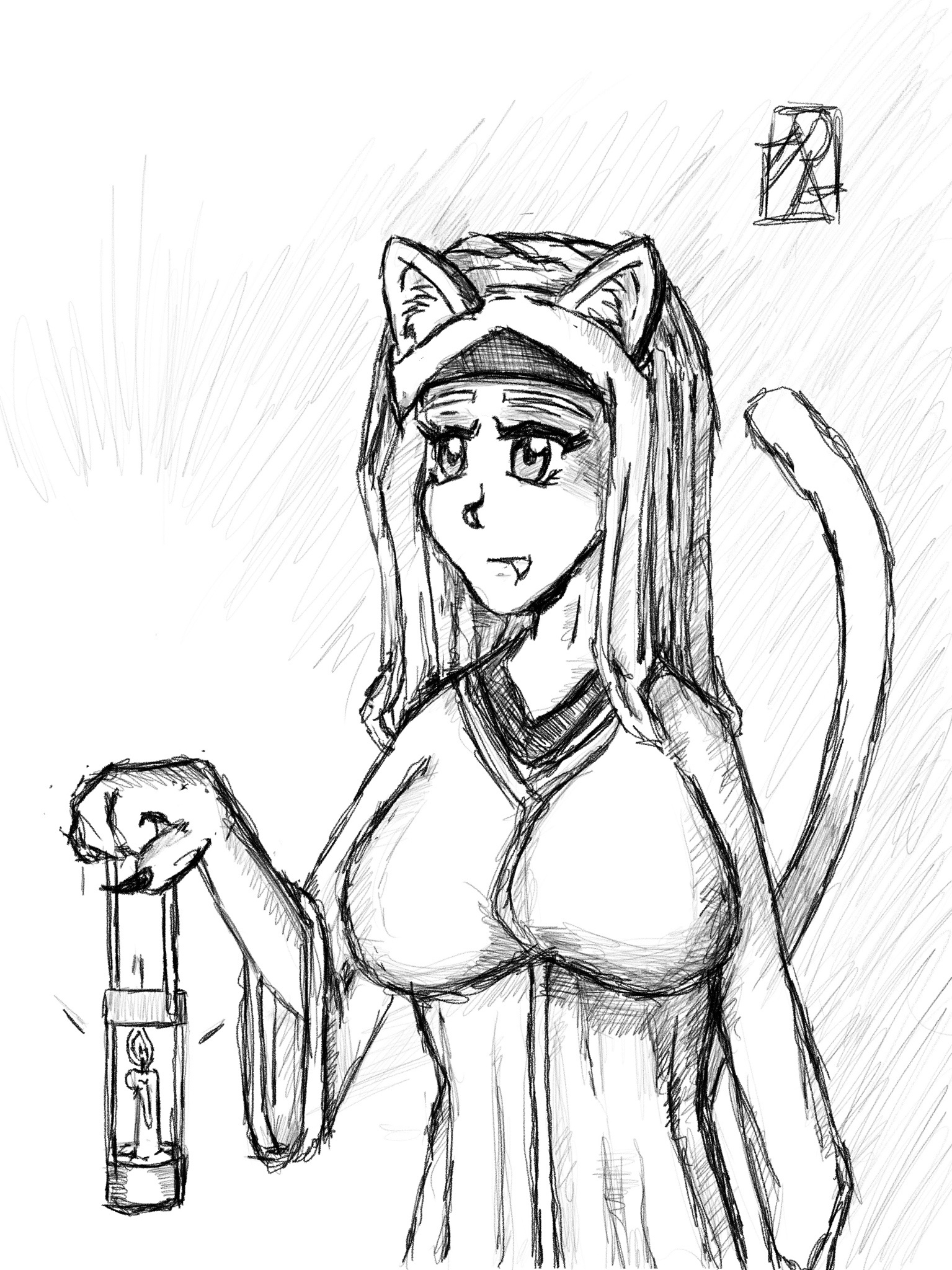 Day 124: Still Drawing Big Titty Catgirls in Search of My Perfect Cosplay Waifu