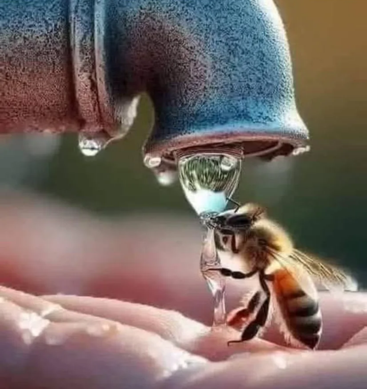 A Thirsty Little Guy: National Geographic's Captivating Photo