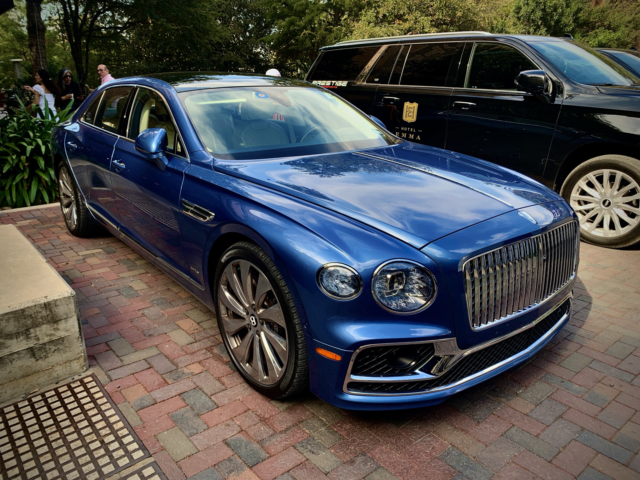 Spotted: A Stunning Bentley Flying Spur Outside My Hotel